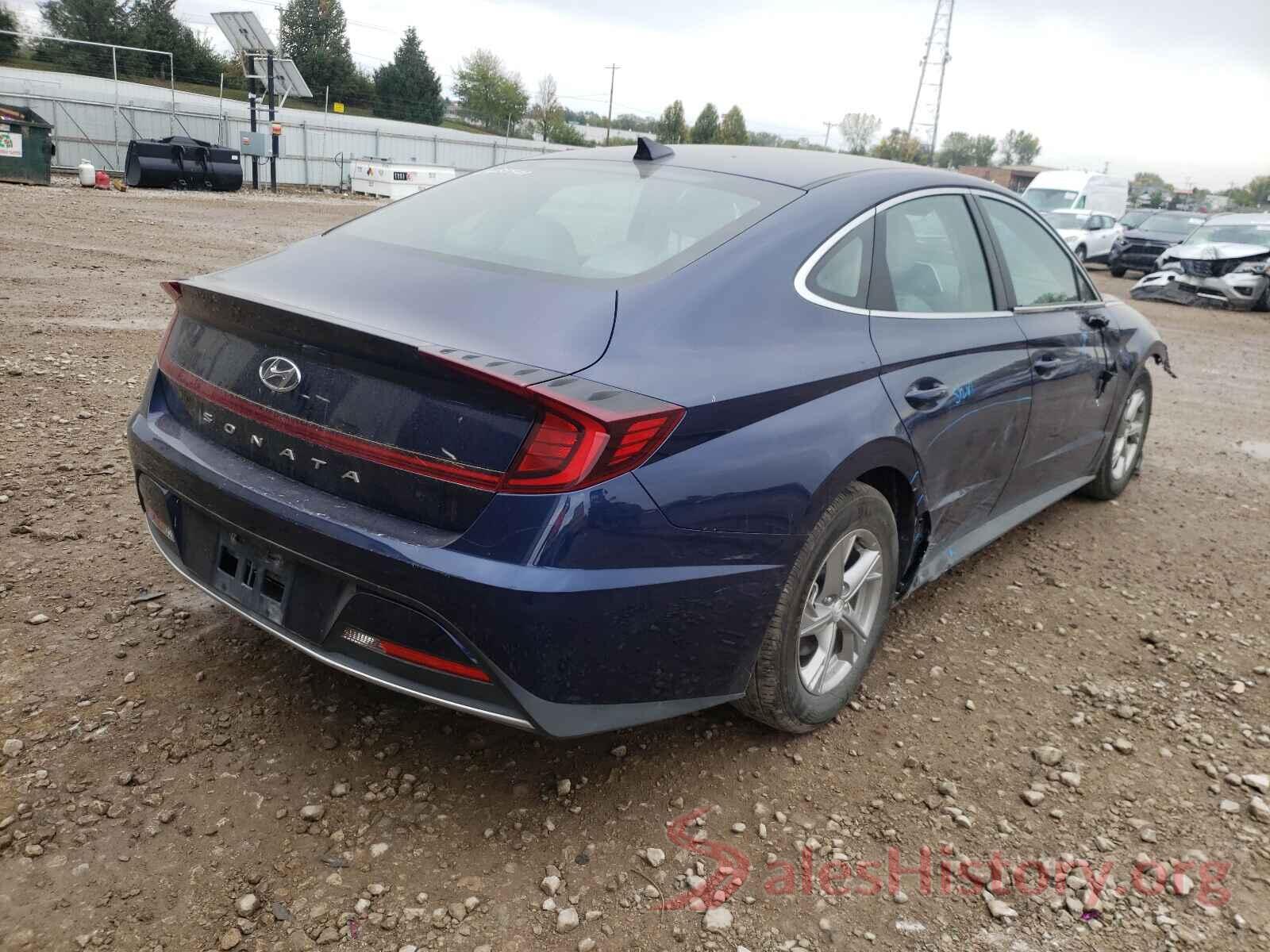 5NPEG4JA0MH082904 2021 HYUNDAI SONATA