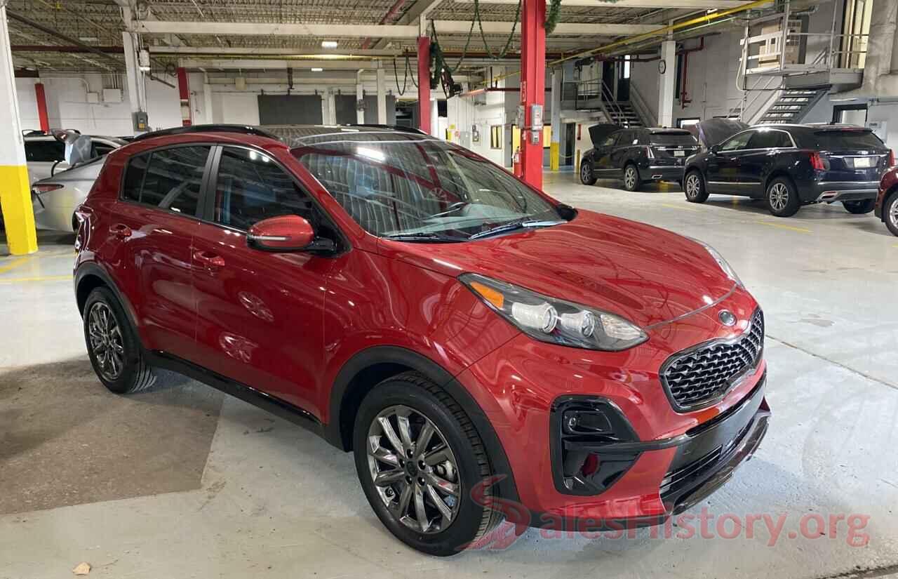 KNDP63AC2M7874421 2021 KIA SPORTAGE