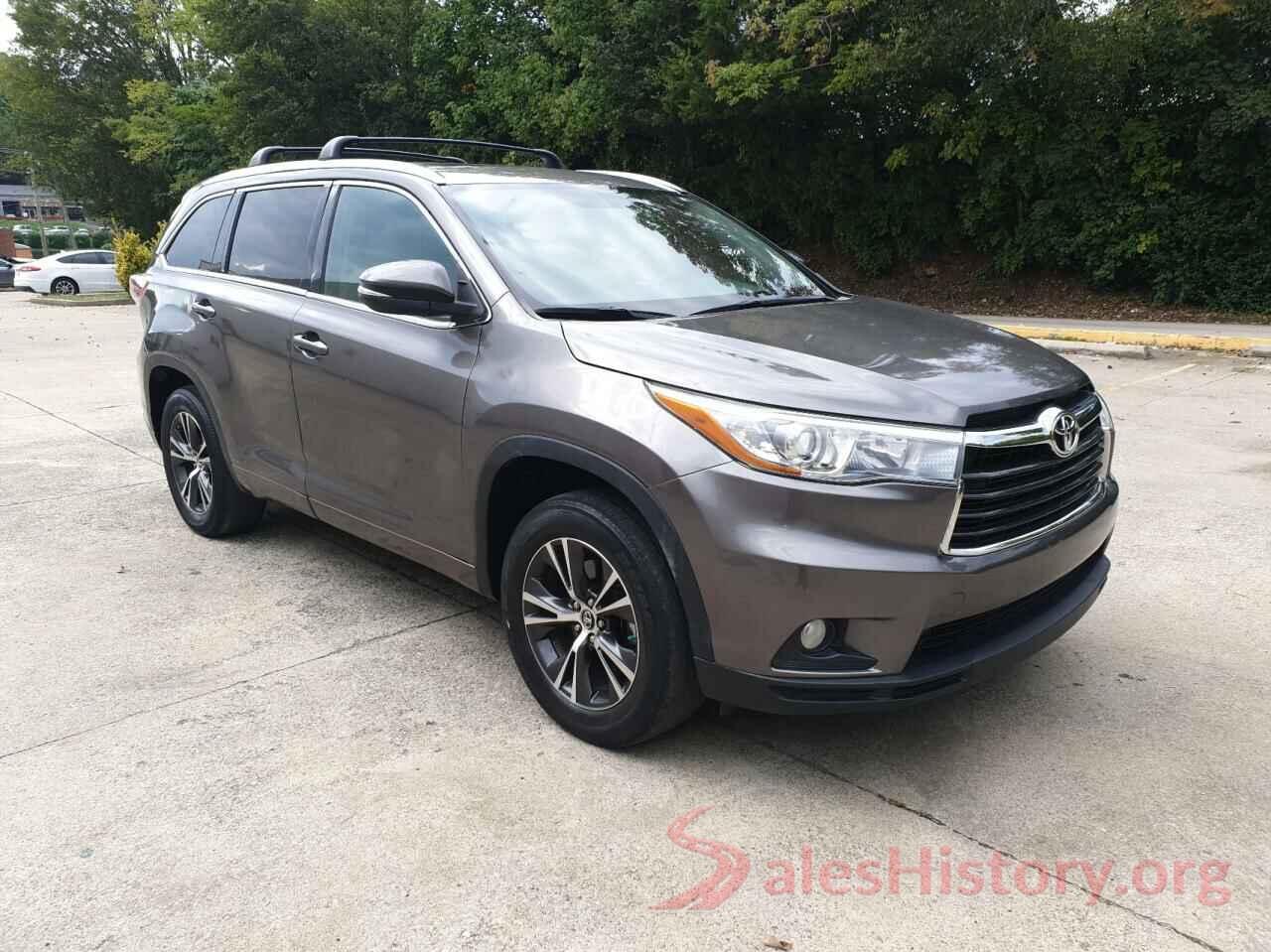 5TDKKRFH0GS503832 2016 TOYOTA HIGHLANDER