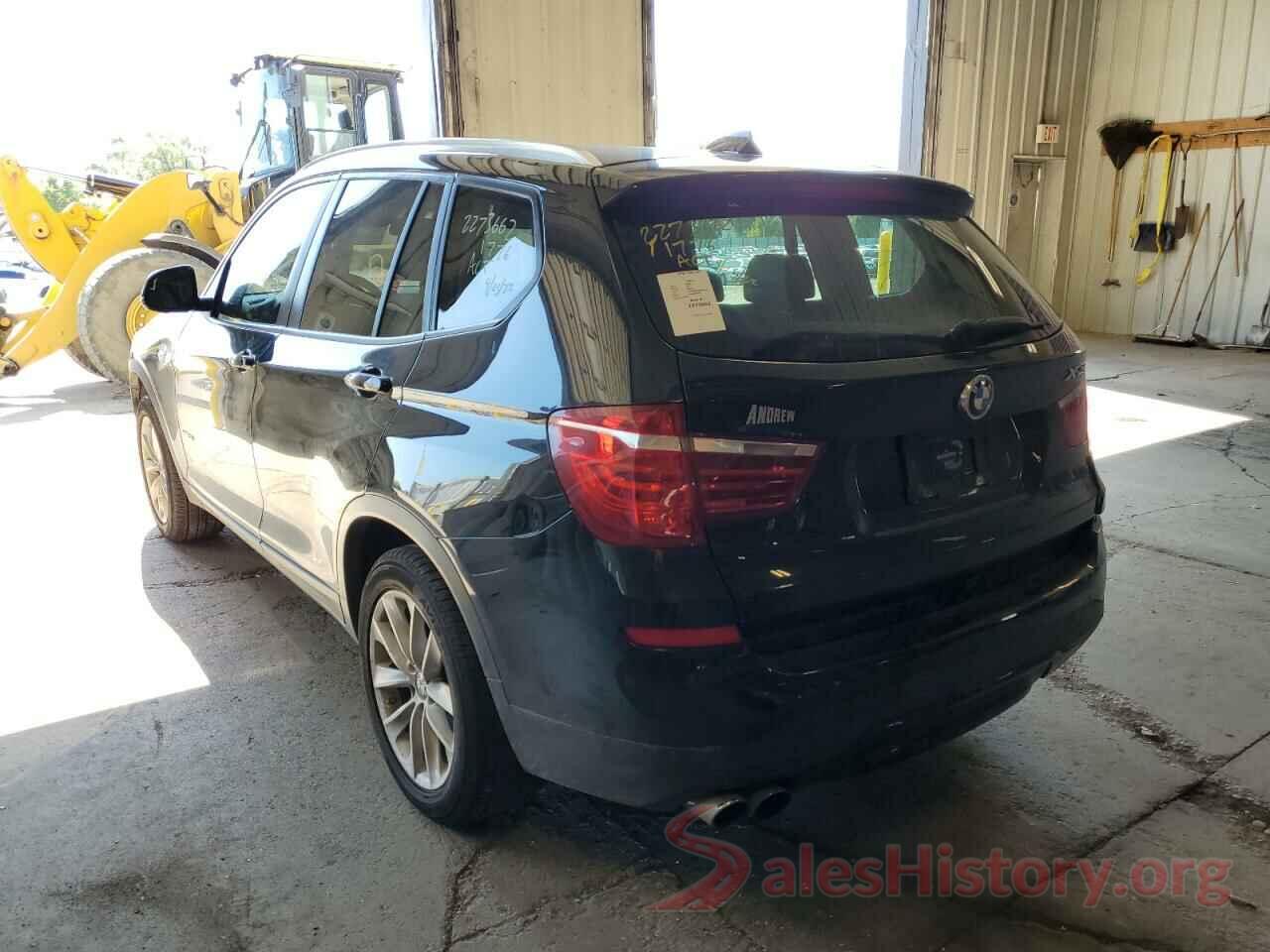 5UXWX9C3XH0T21344 2017 BMW X3