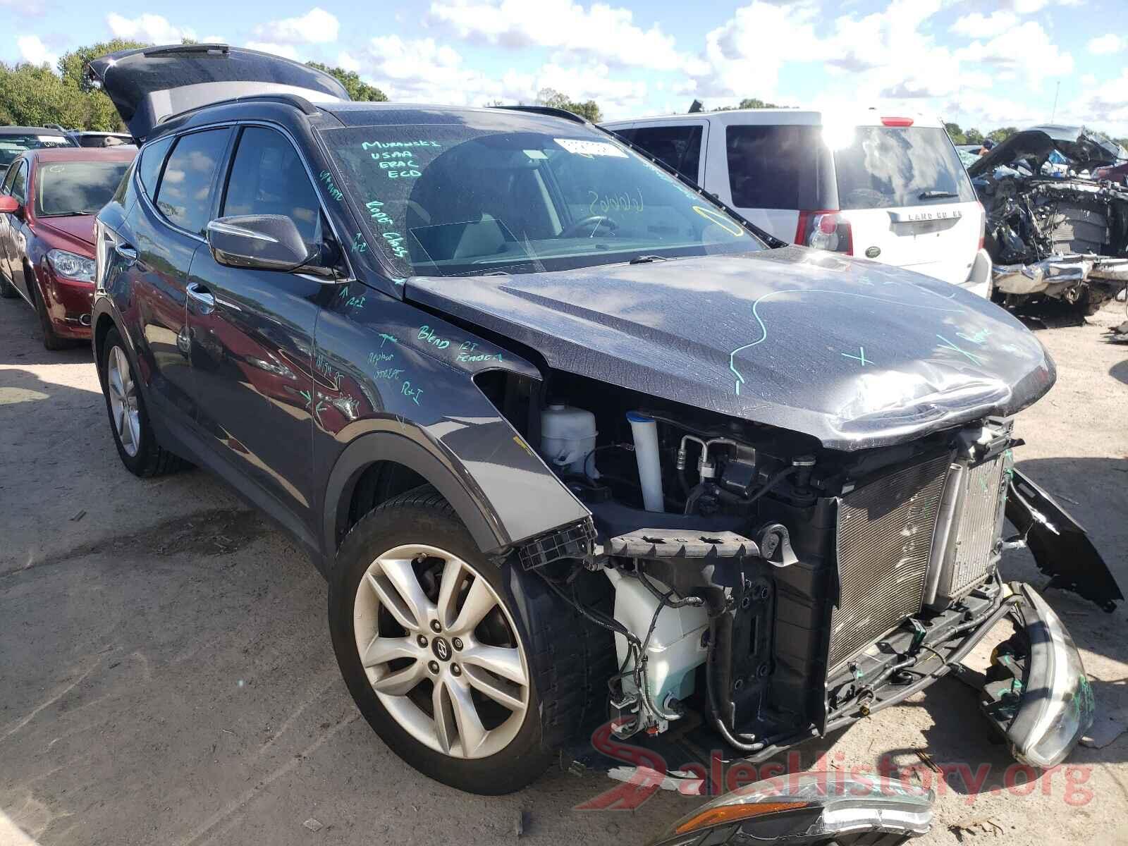 5XYZW4LA8GG308748 2016 HYUNDAI SANTA FE