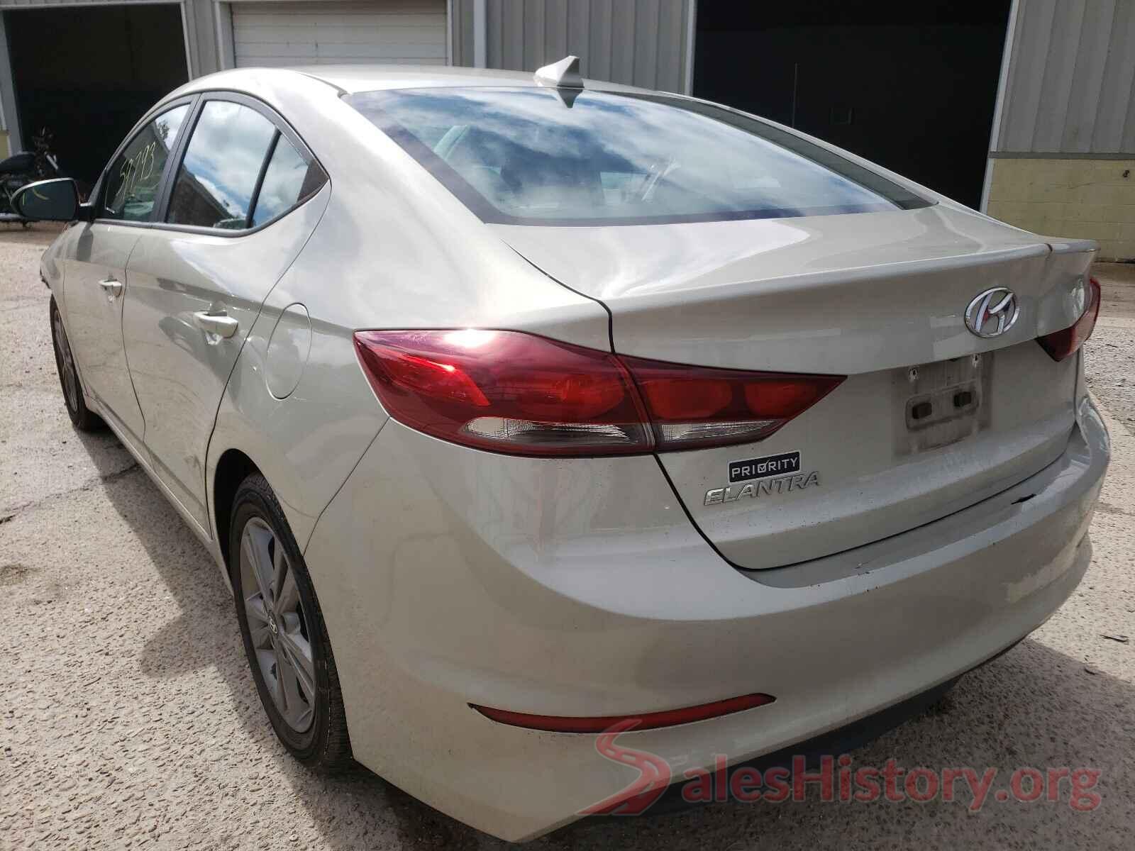 5NPD84LF8HH151040 2017 HYUNDAI ELANTRA