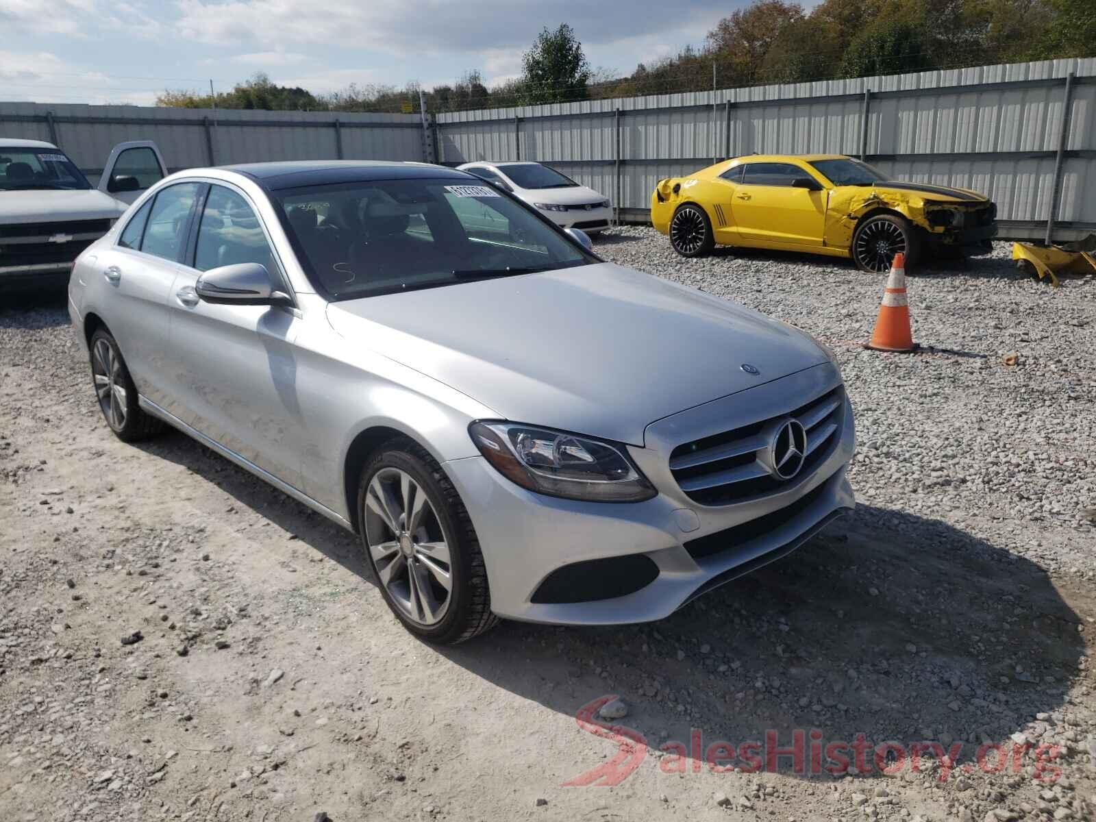 55SWF4KB4HU191870 2017 MERCEDES-BENZ C-CLASS