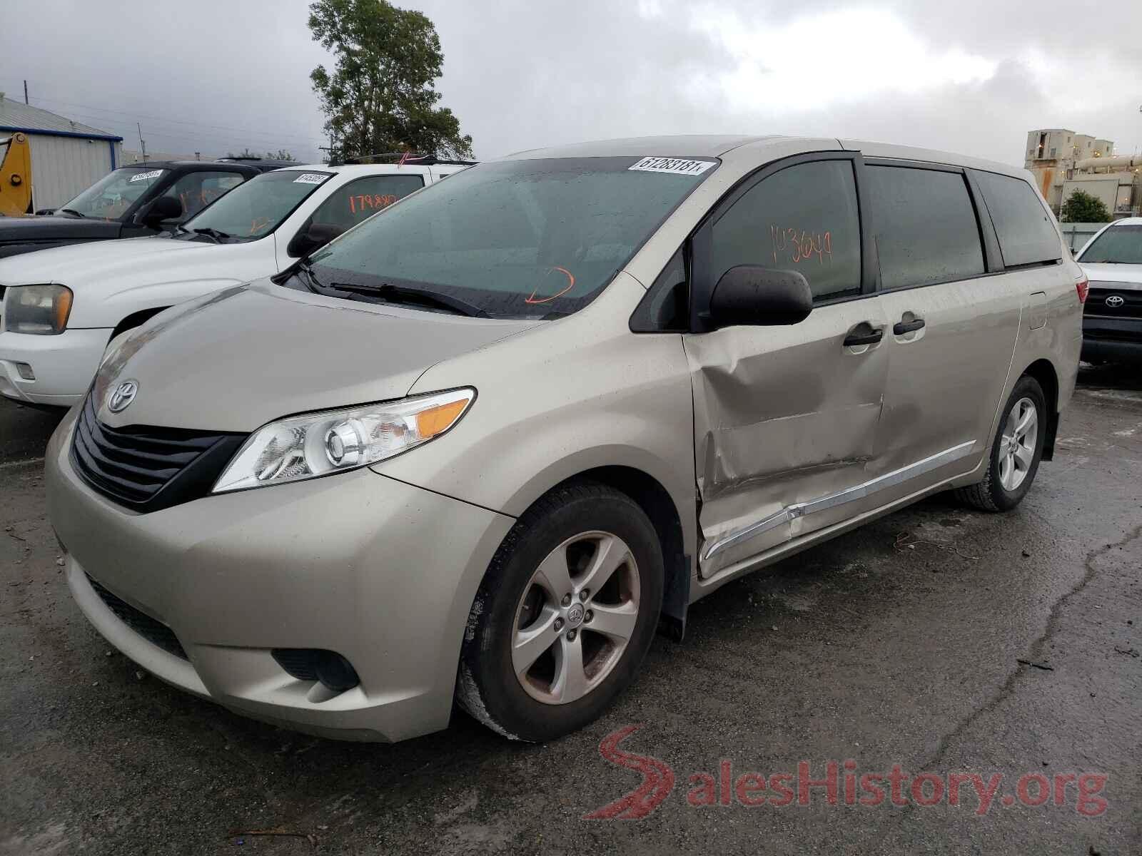 5TDZK3DC1FS644846 2015 TOYOTA SIENNA