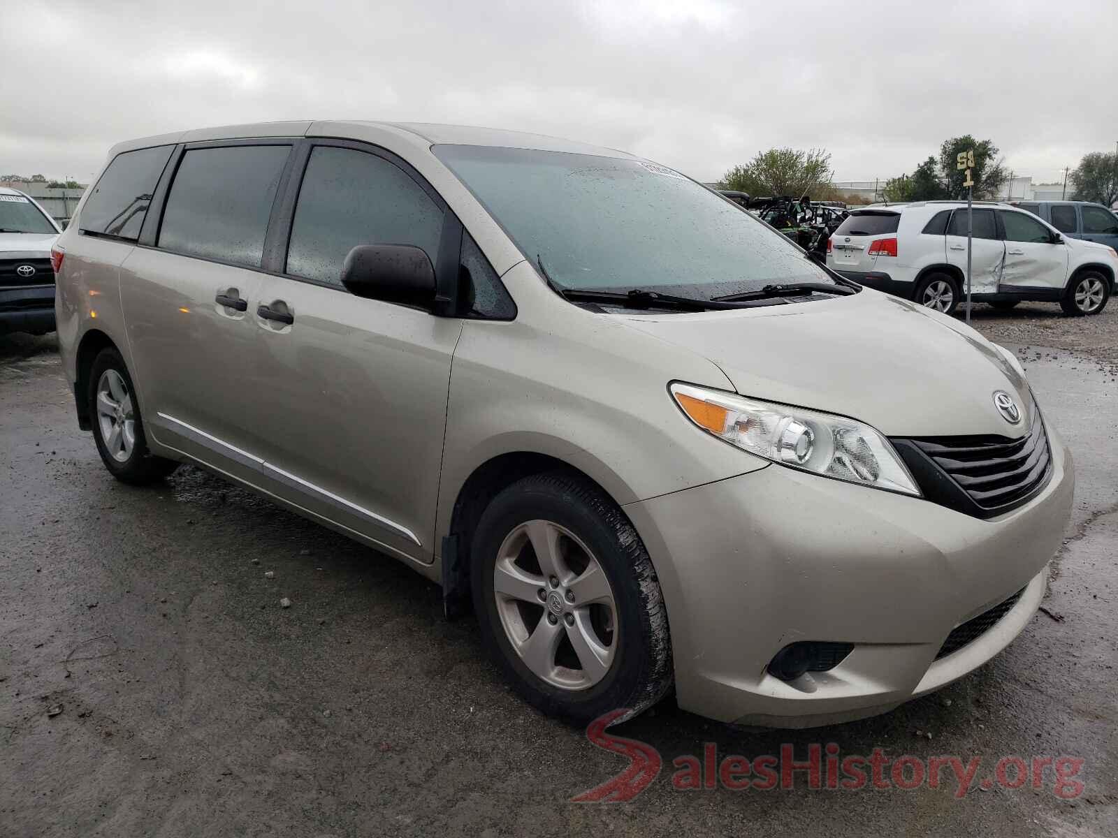 5TDZK3DC1FS644846 2015 TOYOTA SIENNA