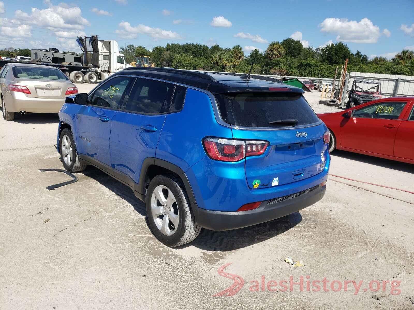 3C4NJCBBXKT615258 2019 JEEP COMPASS