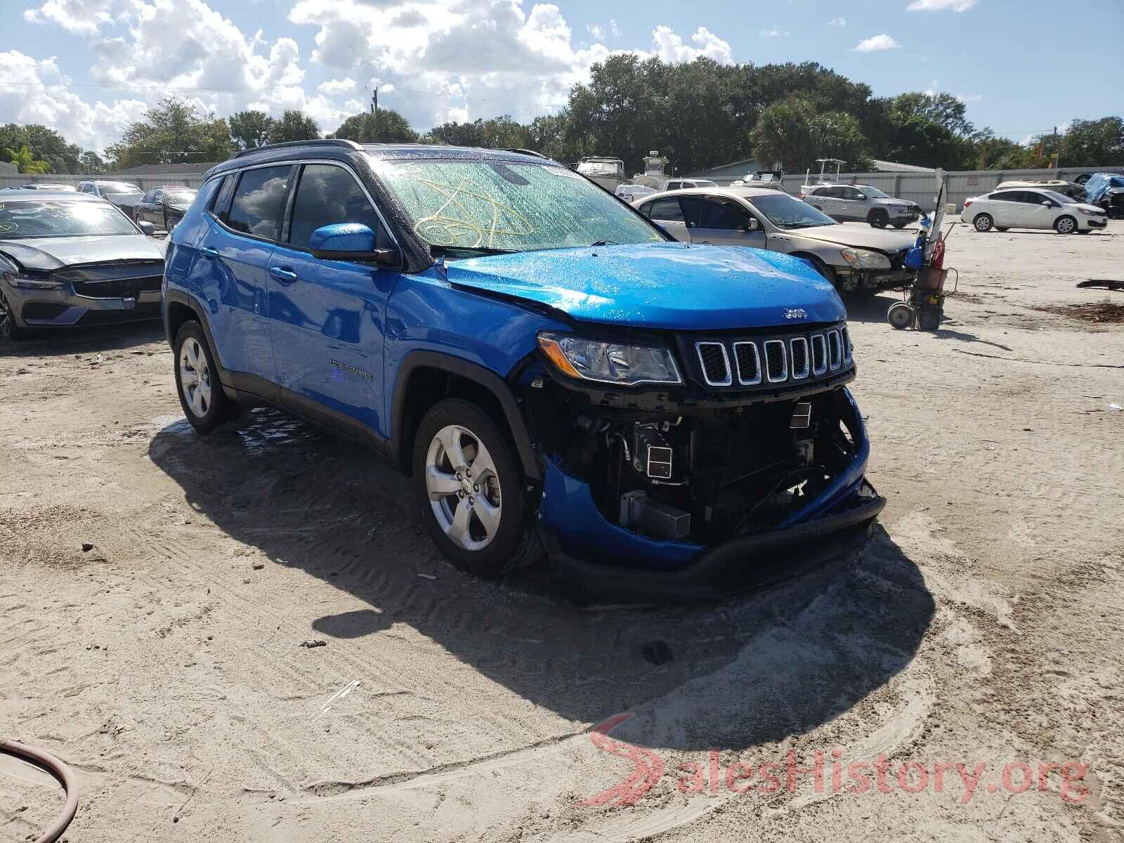 3C4NJCBBXKT615258 2019 JEEP COMPASS