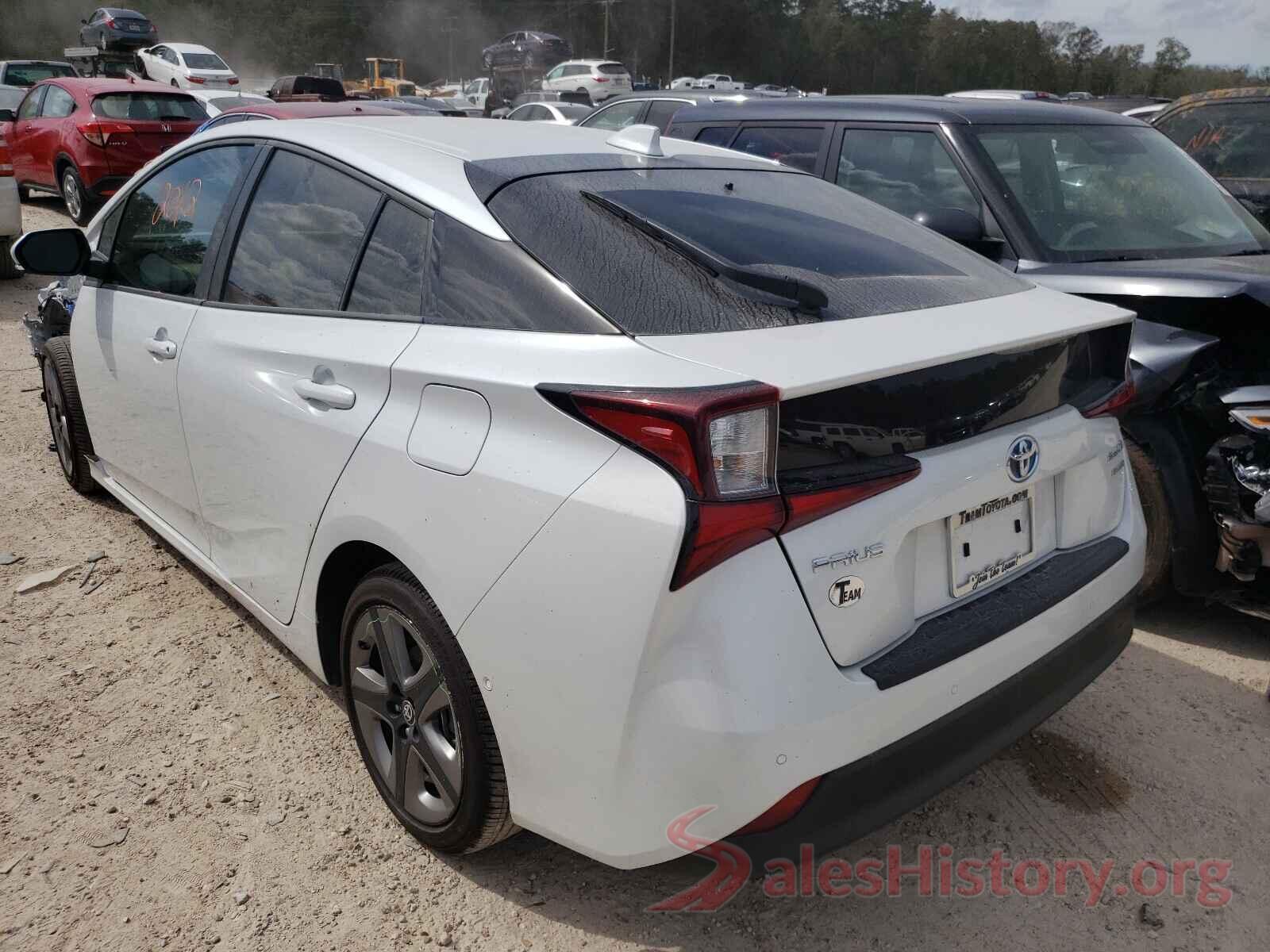 JTDKAMFU3M3152611 2021 TOYOTA PRIUS