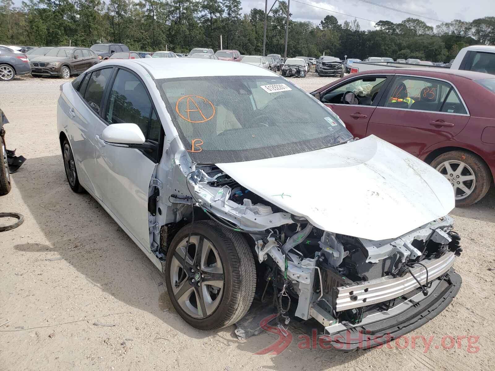 JTDKAMFU3M3152611 2021 TOYOTA PRIUS