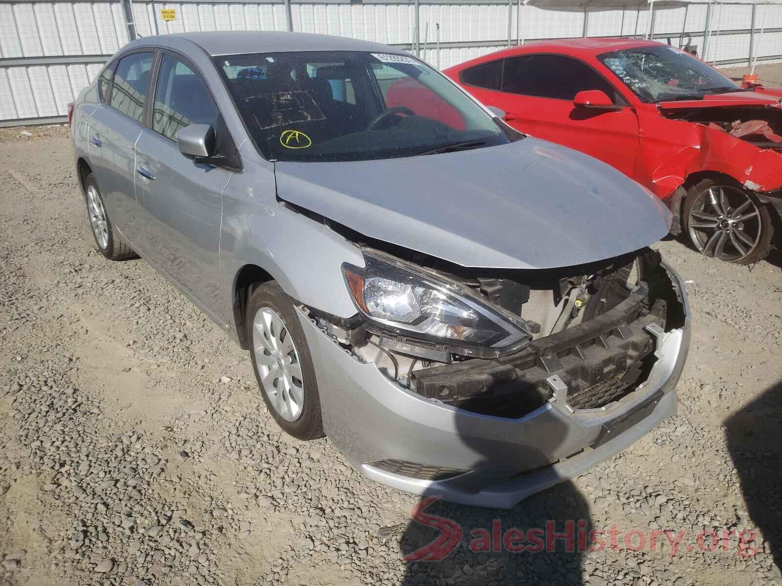 3N1AB7APXKY372976 2019 NISSAN SENTRA