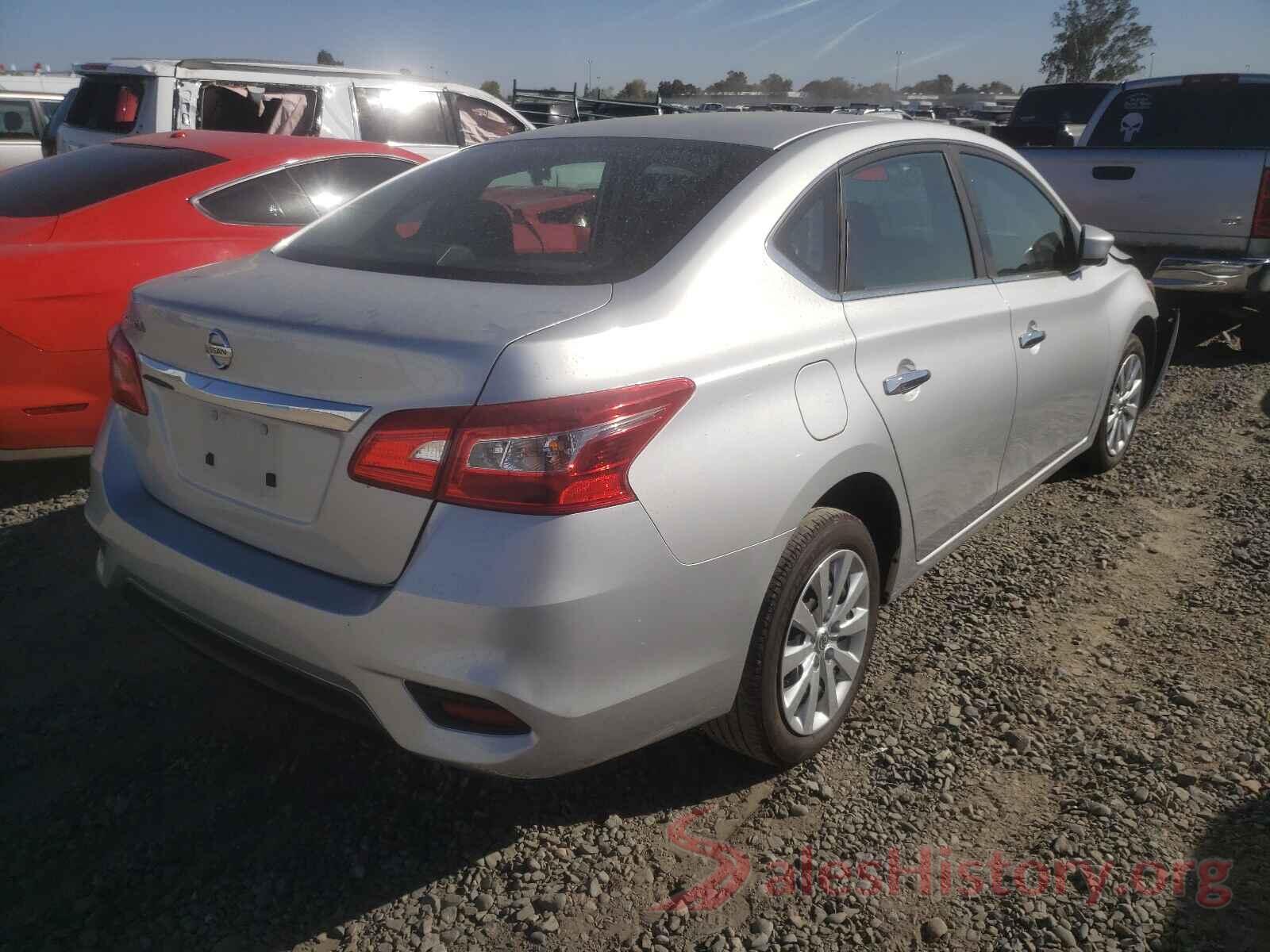 3N1AB7APXKY372976 2019 NISSAN SENTRA