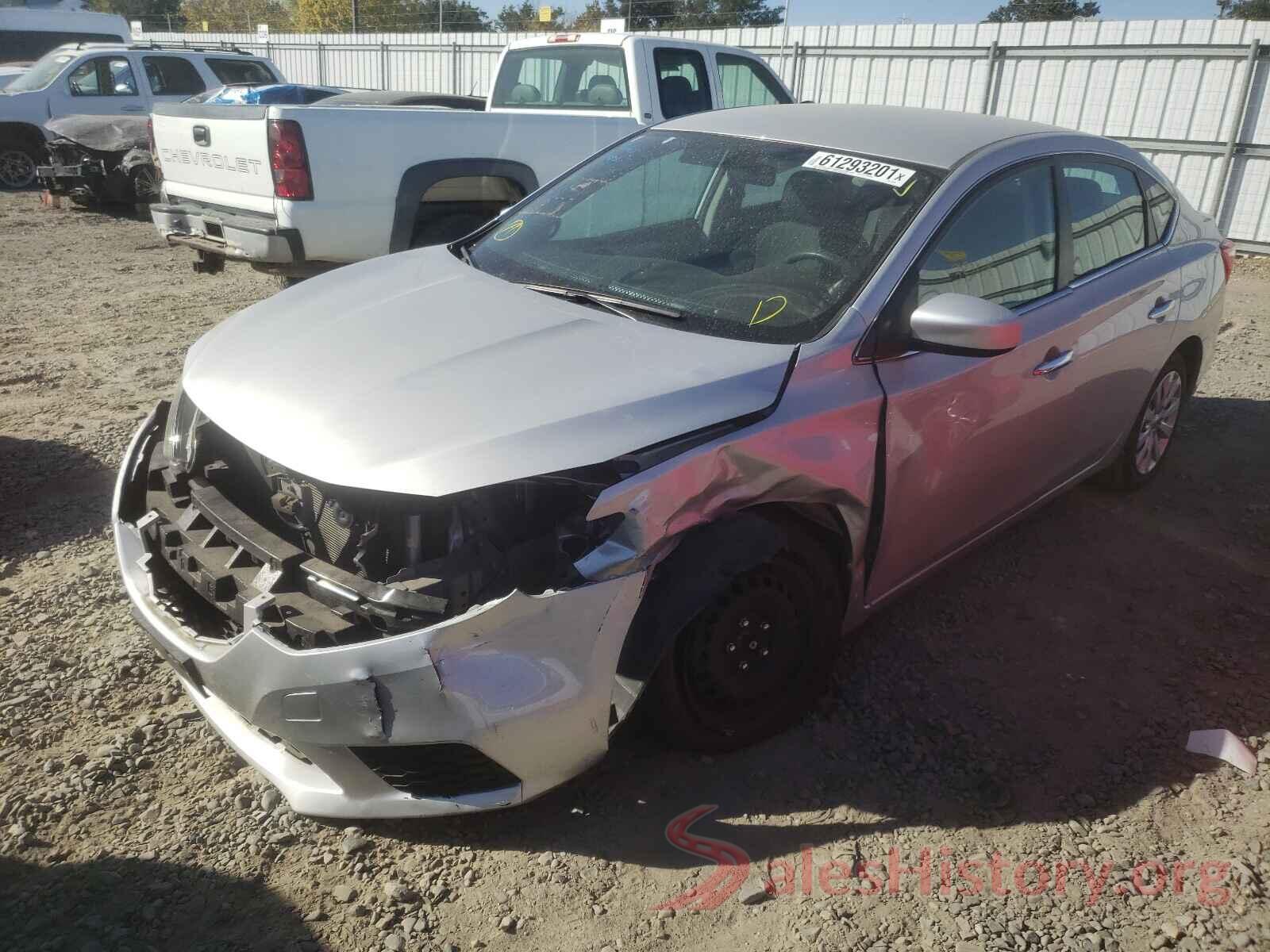 3N1AB7APXKY372976 2019 NISSAN SENTRA