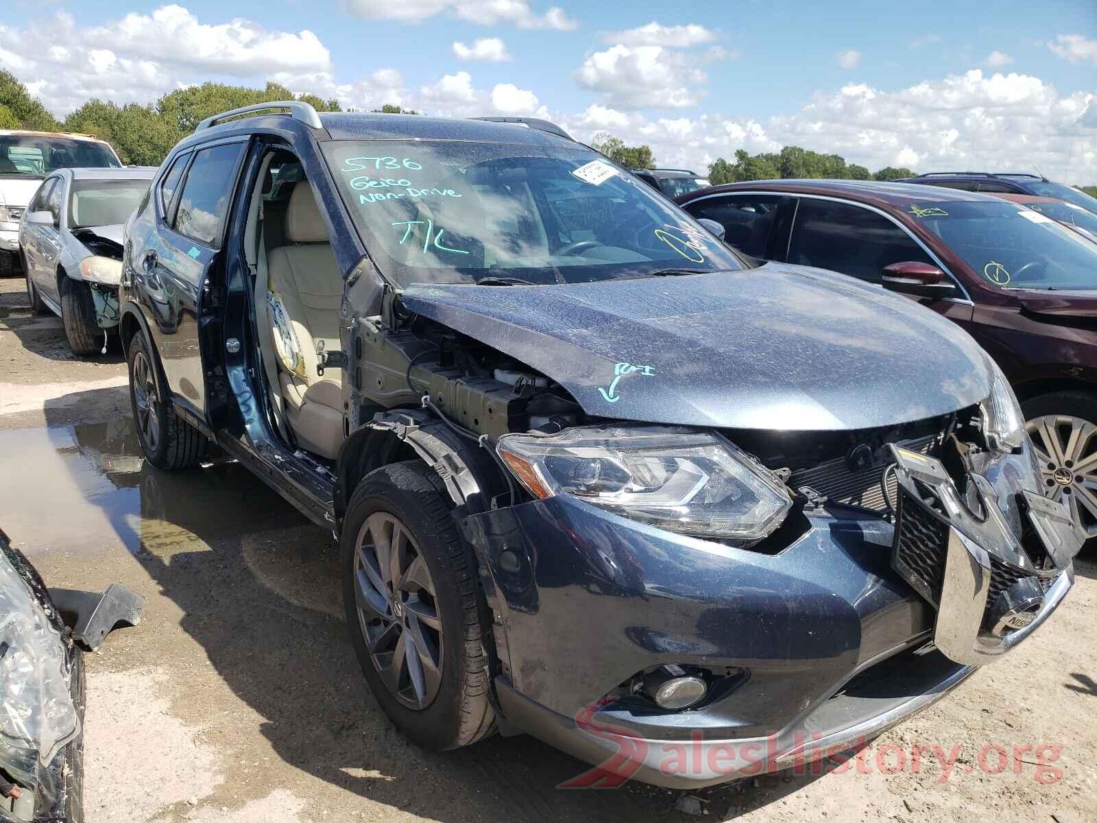 5N1AT2MTXGC887302 2016 NISSAN ROGUE