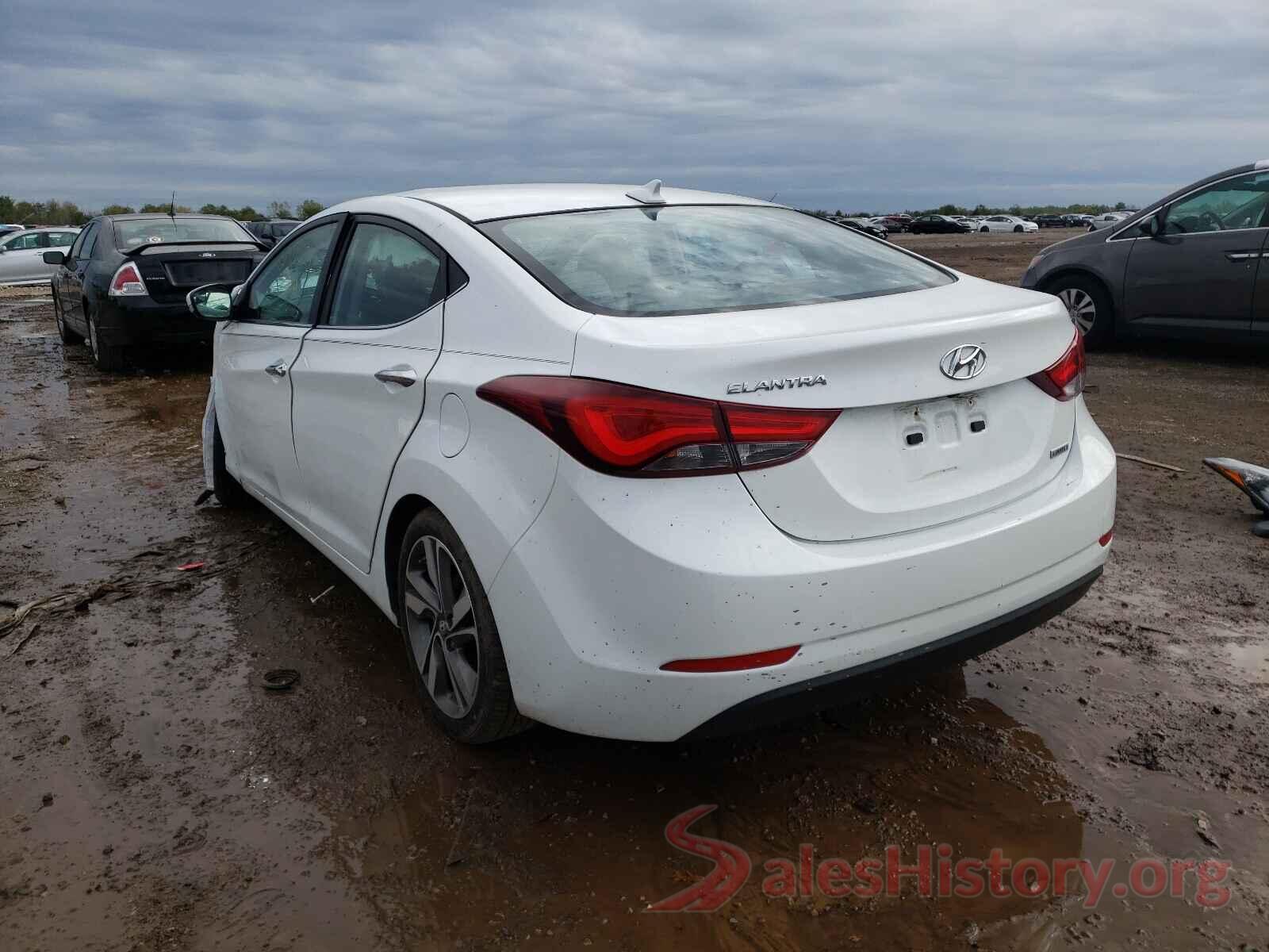 5NPDH4AE3GH711667 2016 HYUNDAI ELANTRA