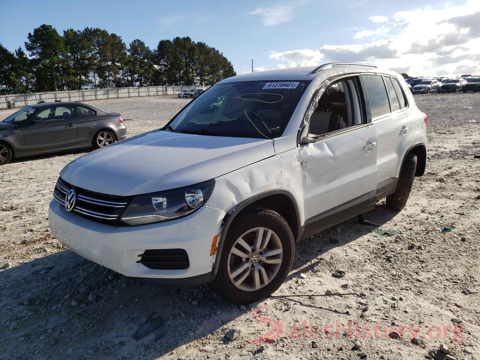 WVGAV7AX2HK011698 2017 VOLKSWAGEN TIGUAN