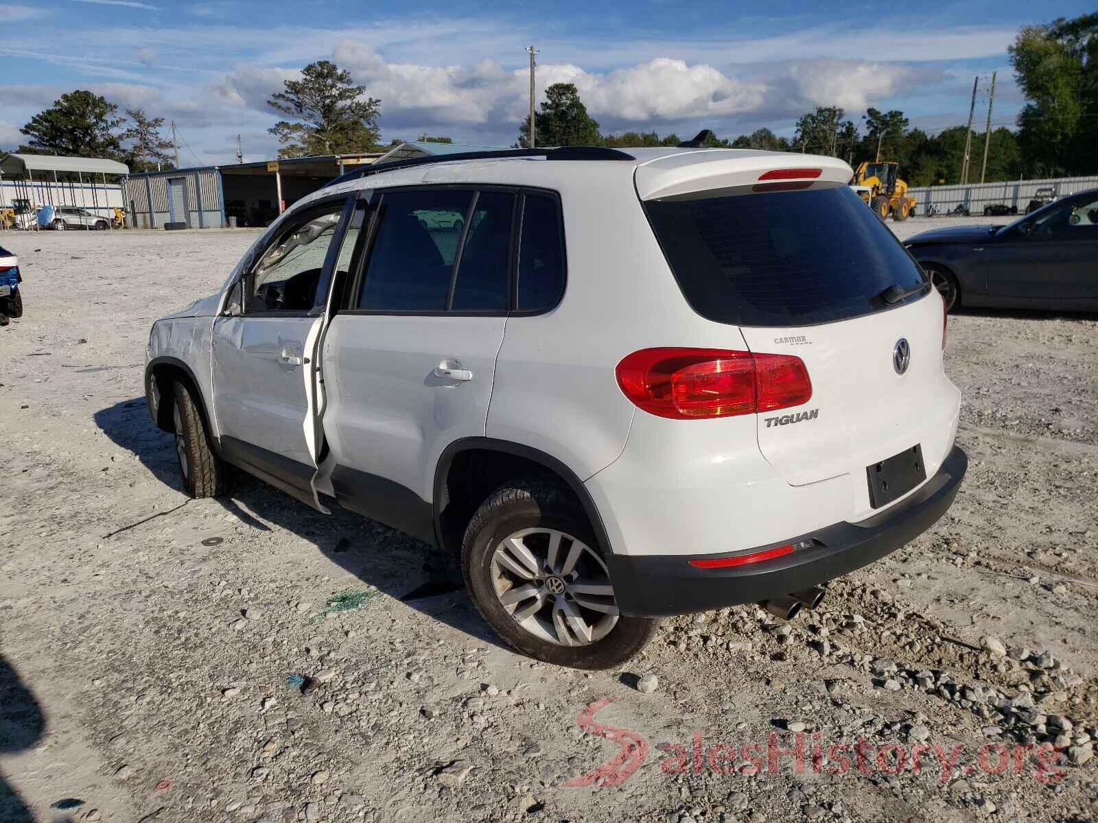 WVGAV7AX2HK011698 2017 VOLKSWAGEN TIGUAN