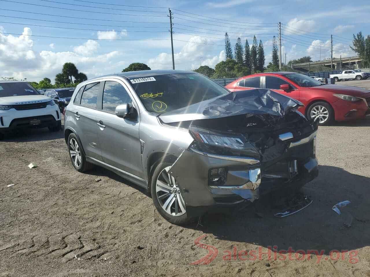 JA4ARUAU5MU014102 2021 MITSUBISHI OUTLANDER