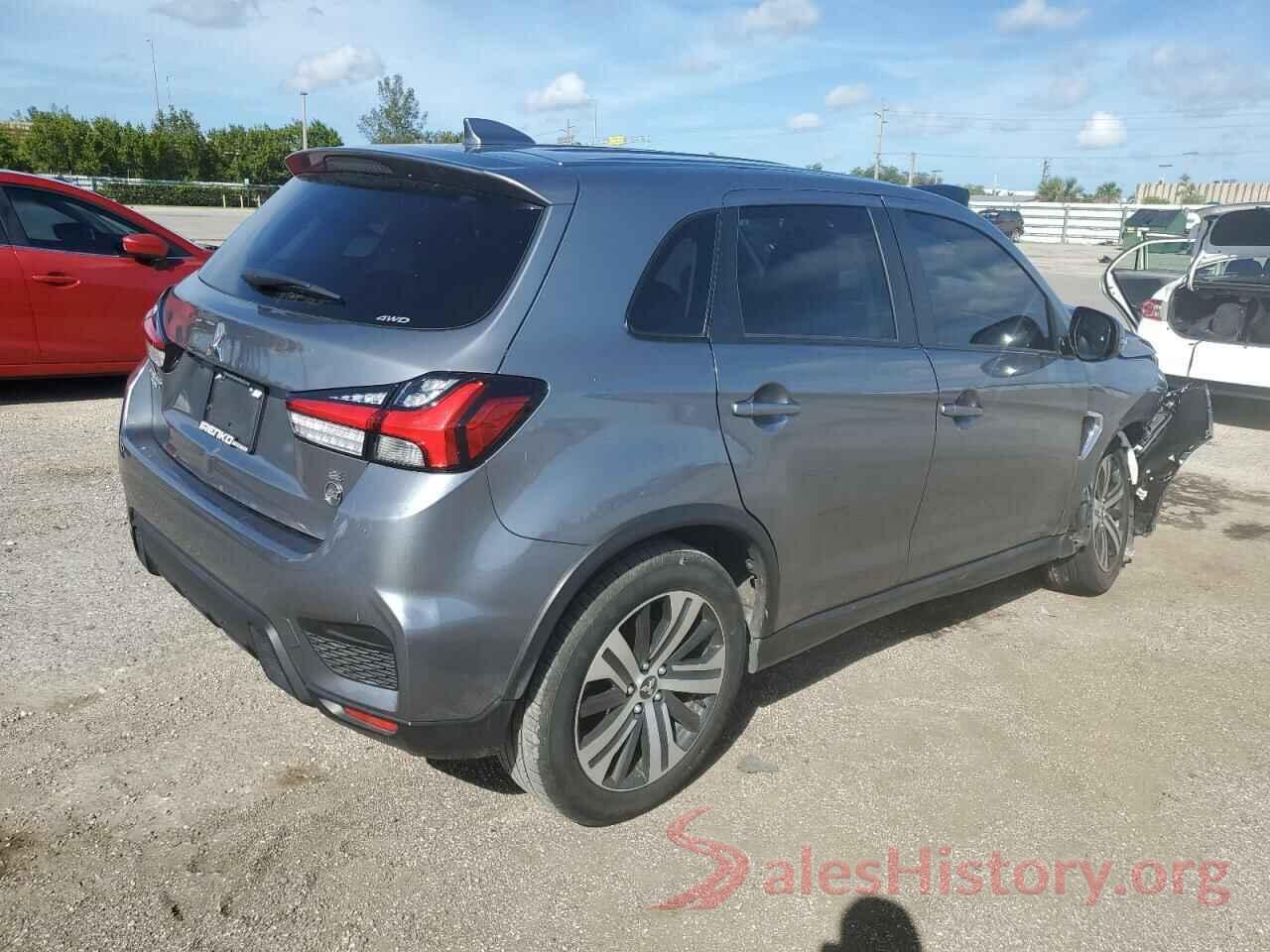 JA4ARUAU5MU014102 2021 MITSUBISHI OUTLANDER