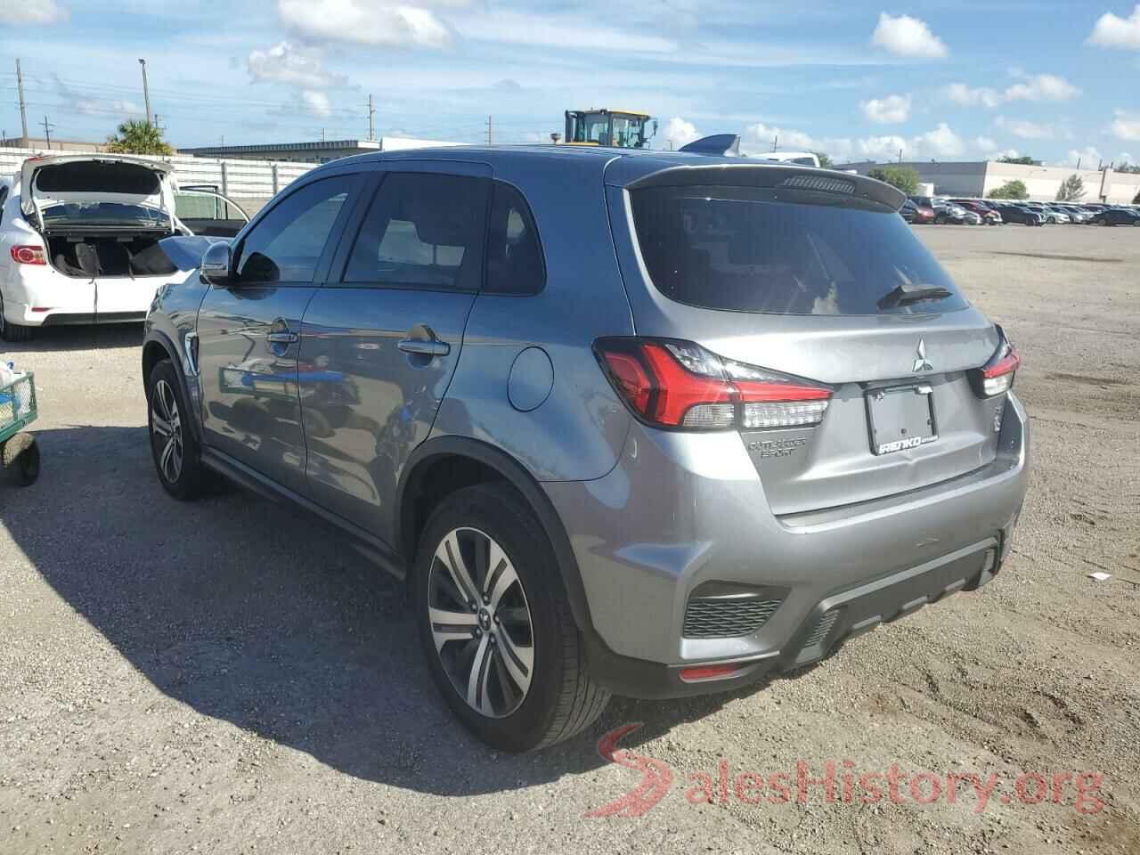 JA4ARUAU5MU014102 2021 MITSUBISHI OUTLANDER