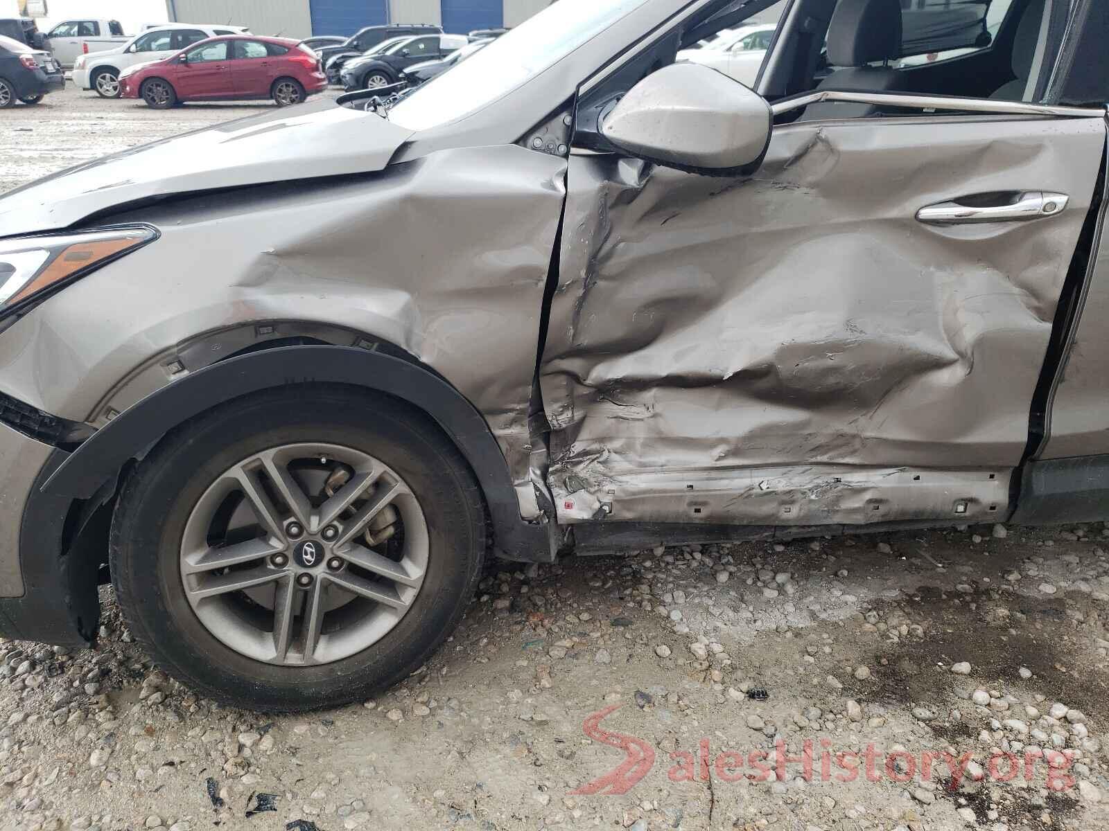 5XYZT3LB0JG569035 2018 HYUNDAI SANTA FE