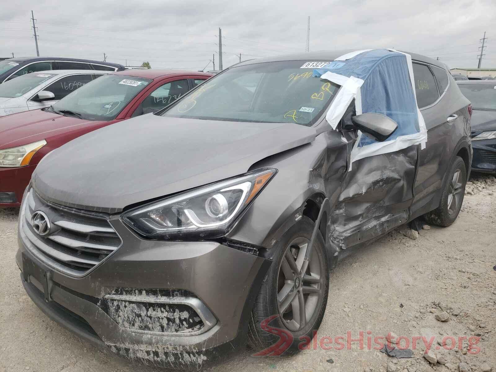 5XYZT3LB0JG569035 2018 HYUNDAI SANTA FE