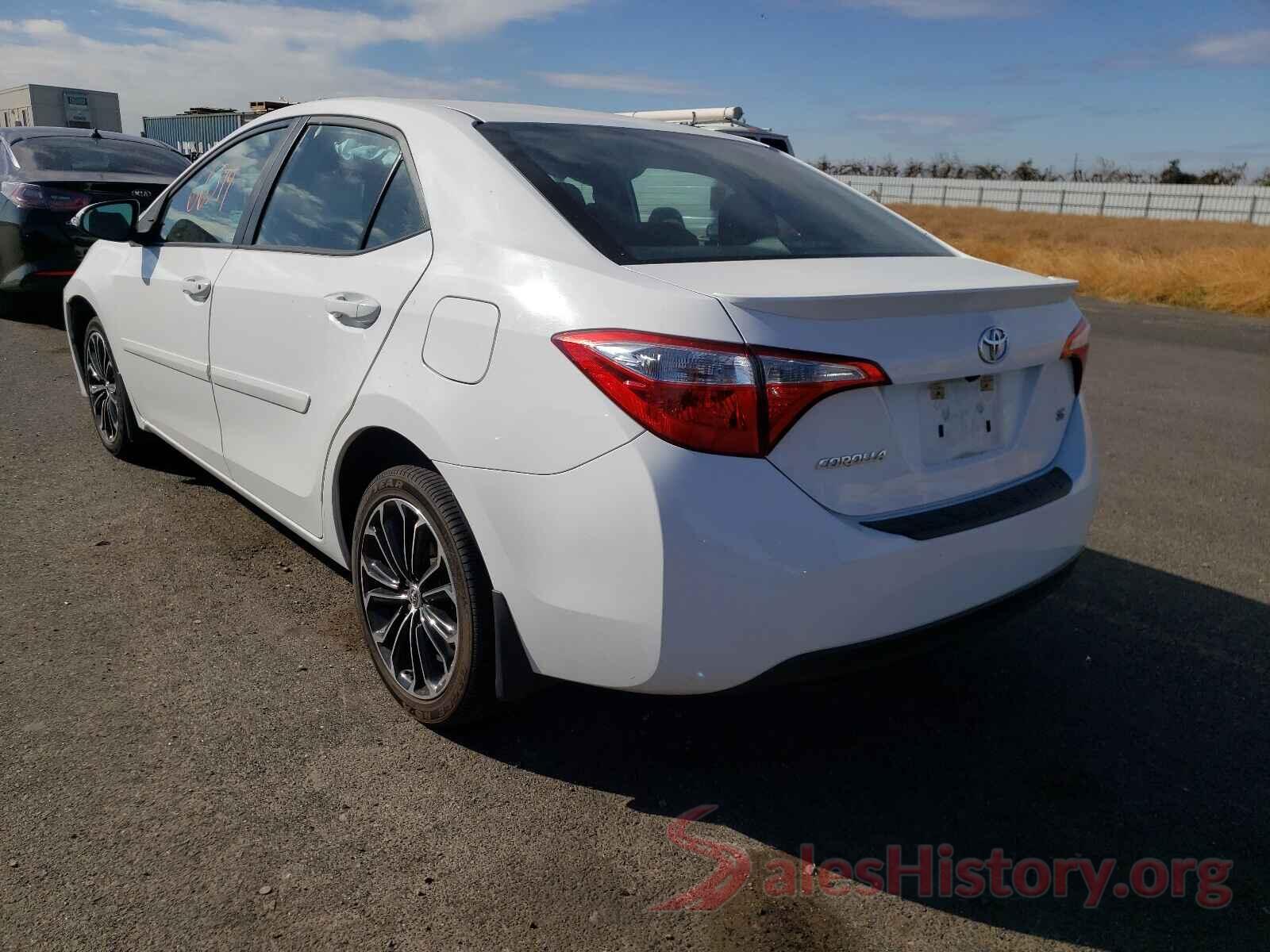 5YFBURHE8GP541170 2016 TOYOTA COROLLA