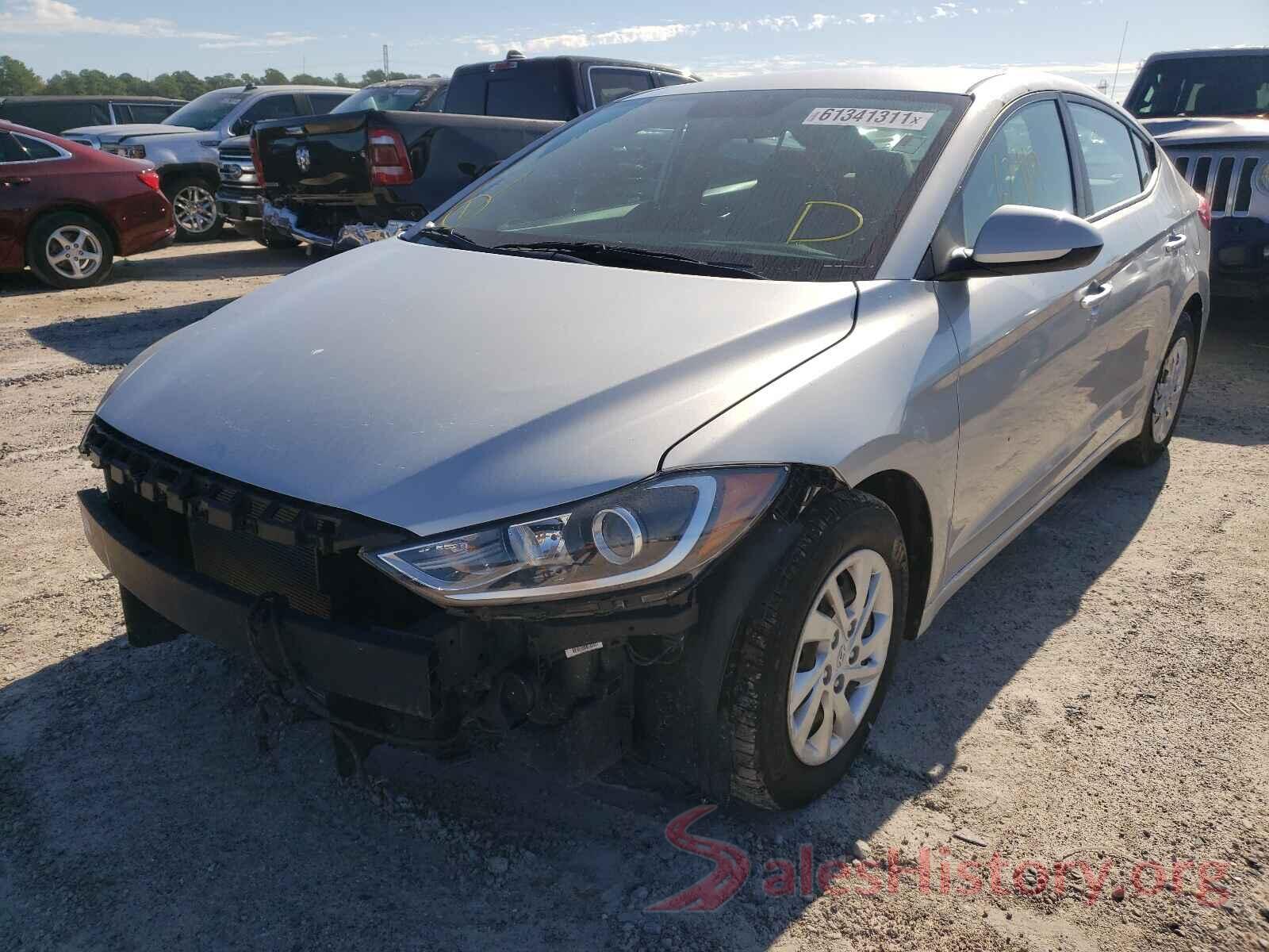 5NPD74LFXHH200886 2017 HYUNDAI ELANTRA