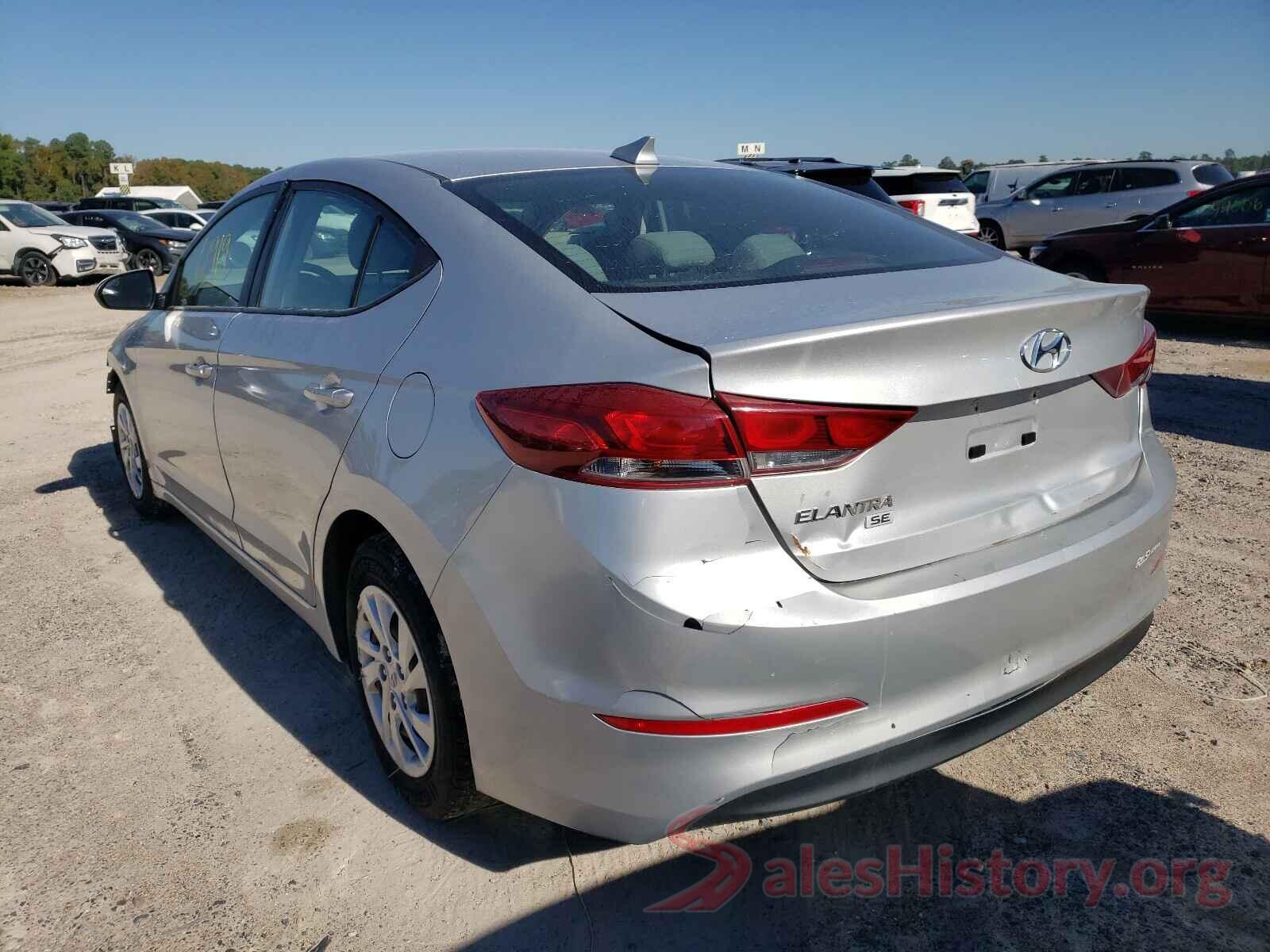 5NPD74LFXHH200886 2017 HYUNDAI ELANTRA