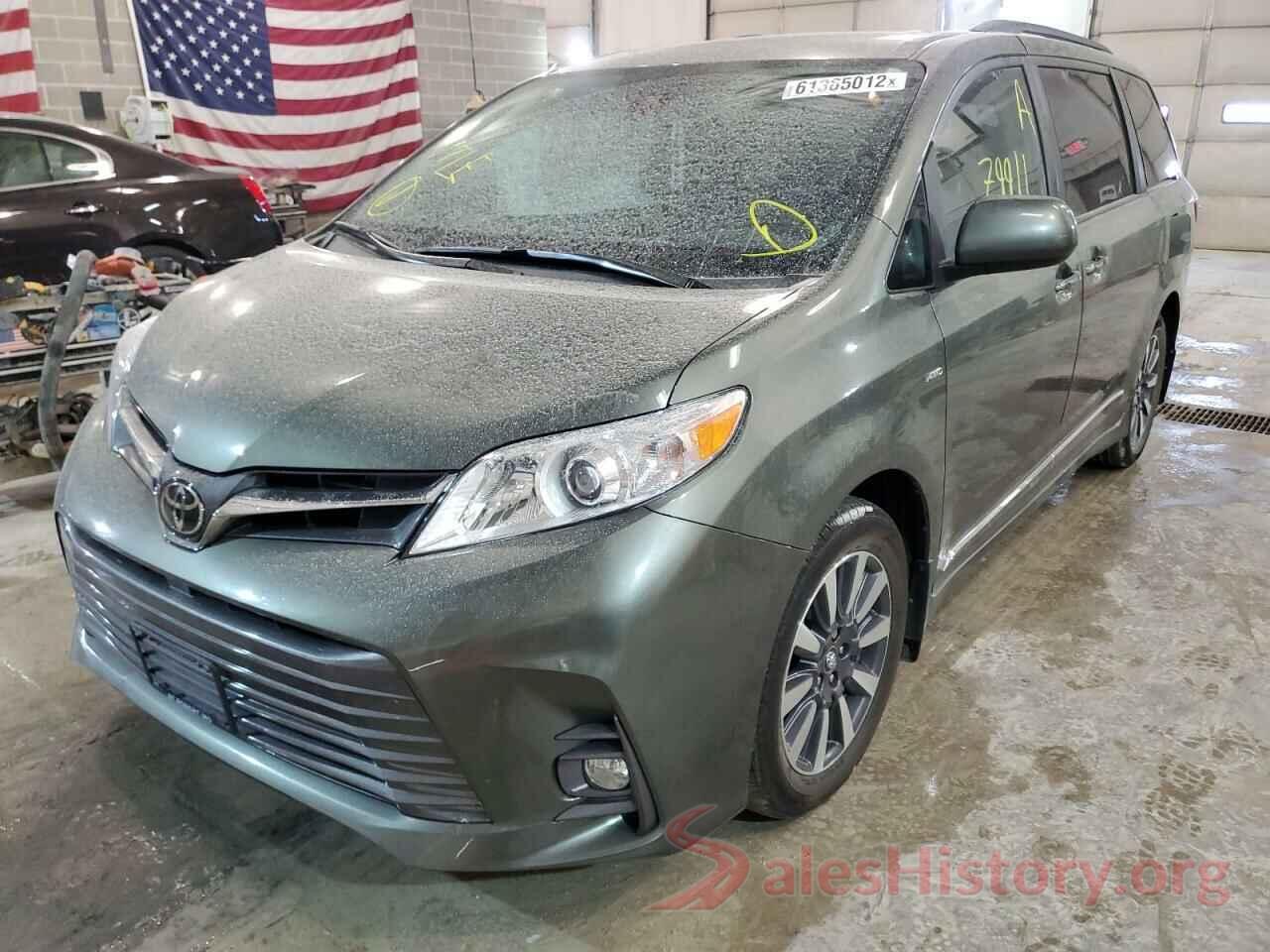 5TDDZ3DC6JS205852 2018 TOYOTA SIENNA