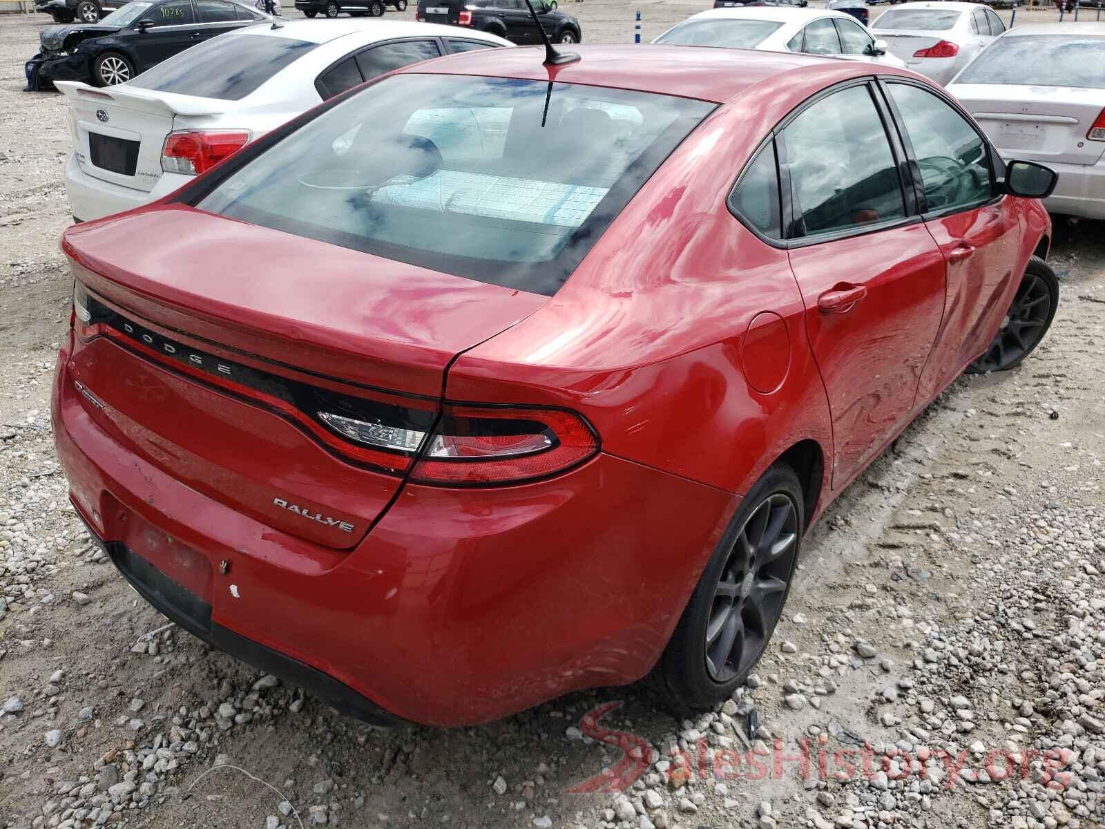 1C3CDFBB6GD644810 2016 DODGE DART