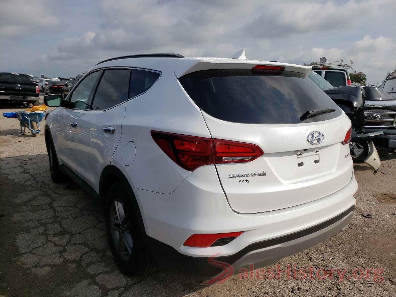 5NMZU3LB9HH002030 2017 HYUNDAI SANTA FE