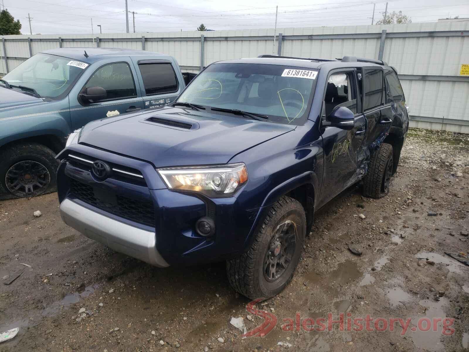 JTERU5JR9M5916282 2021 TOYOTA 4RUNNER