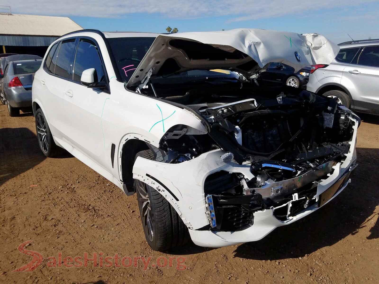 2019 BMW X5 VIN 5UXCR6C5XKLL24277, auction photo