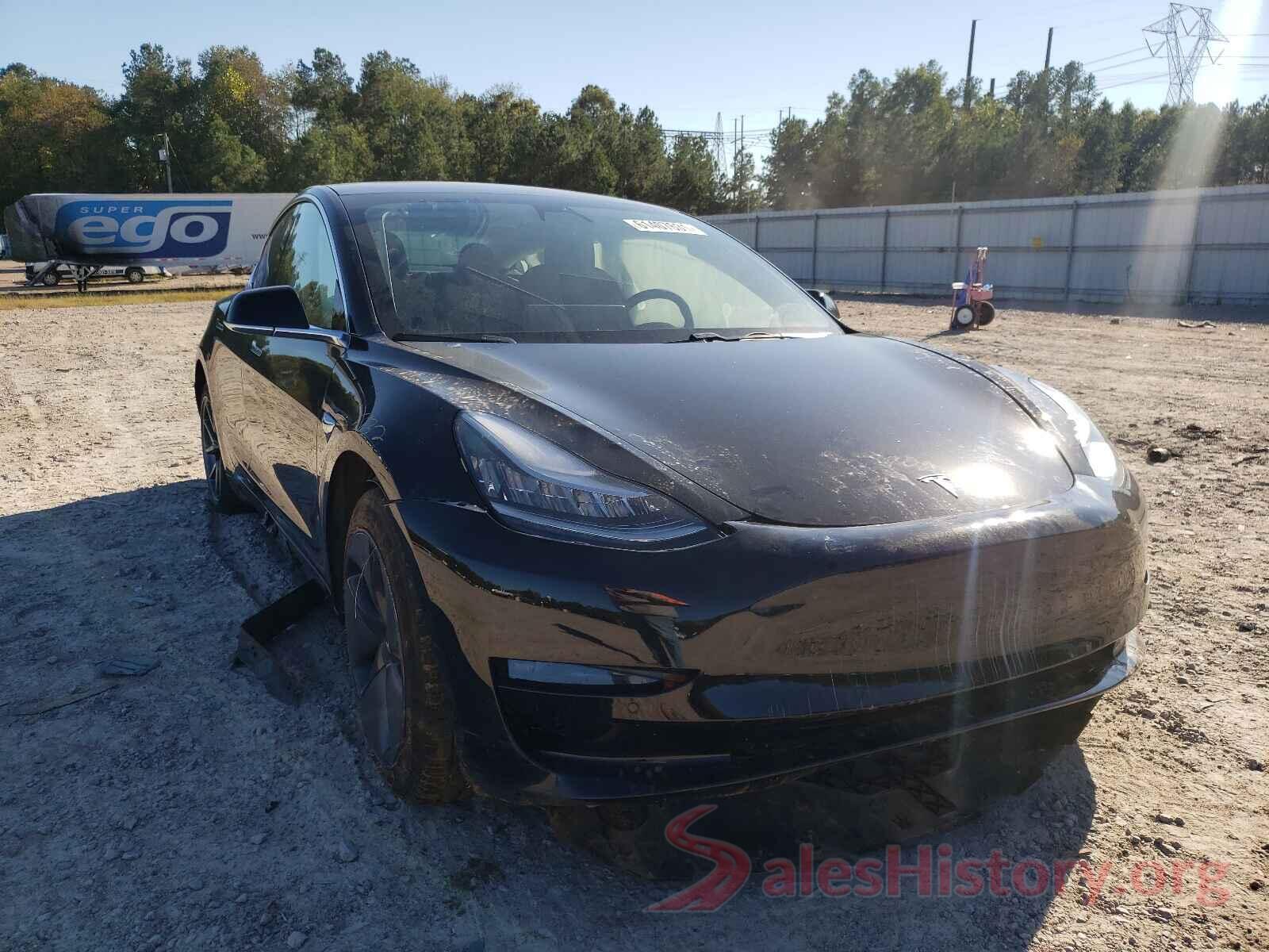 5YJ3E1EAXKF296834 2019 TESLA MODEL 3