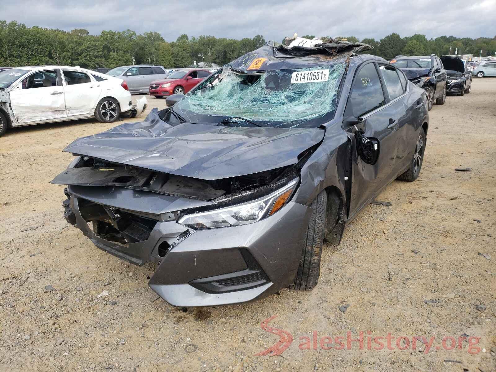 3N1AB8CV3LY233940 2020 NISSAN SENTRA