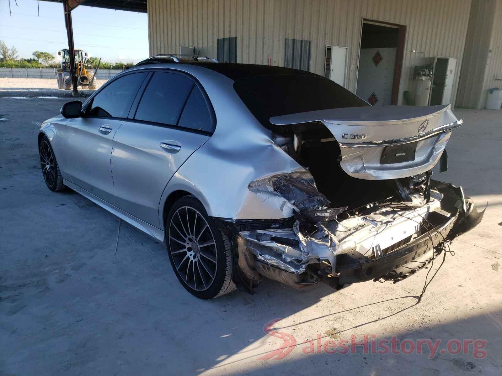 55SWF4JB7HU209747 2017 MERCEDES-BENZ C-CLASS