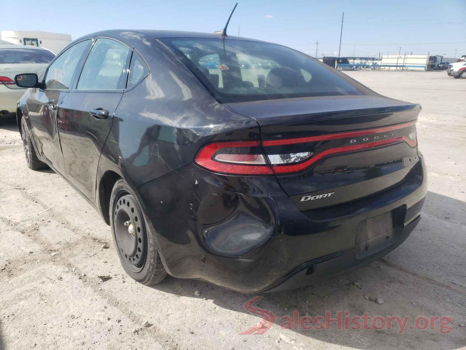 1C3CDFAA6GD712077 2016 DODGE DART