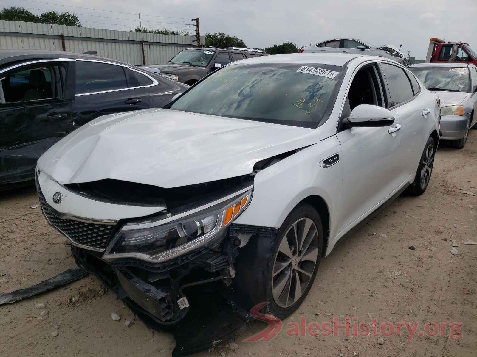 5XXGW4L2XGG100634 2016 KIA OPTIMA