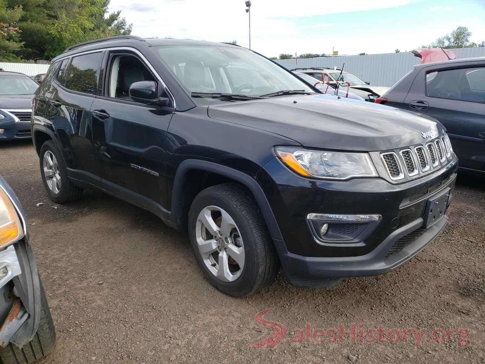 3C4NJDBB0LT145720 2020 JEEP COMPASS