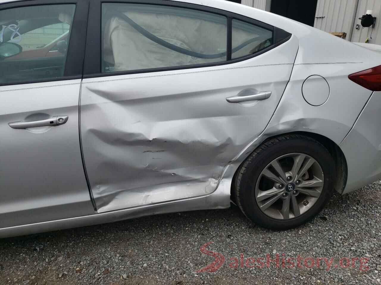 KMHD84LF1JU611582 2018 HYUNDAI ELANTRA