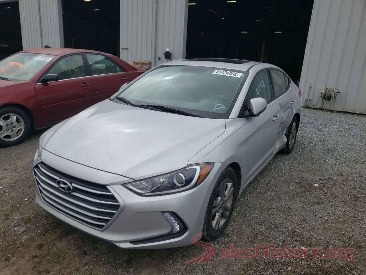 KMHD84LF1JU611582 2018 HYUNDAI ELANTRA