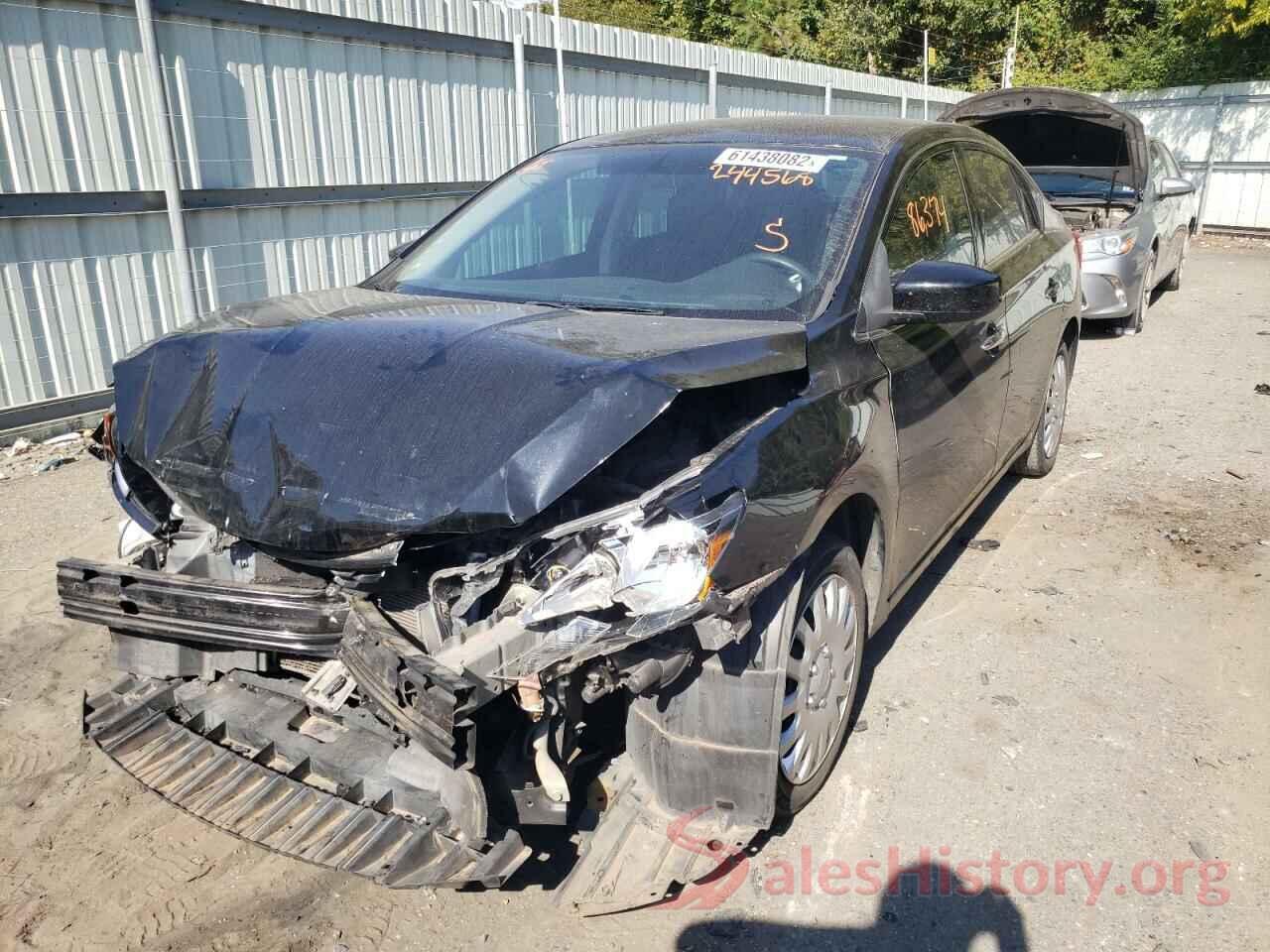 3N1AB7AP1HY244568 2017 NISSAN SENTRA