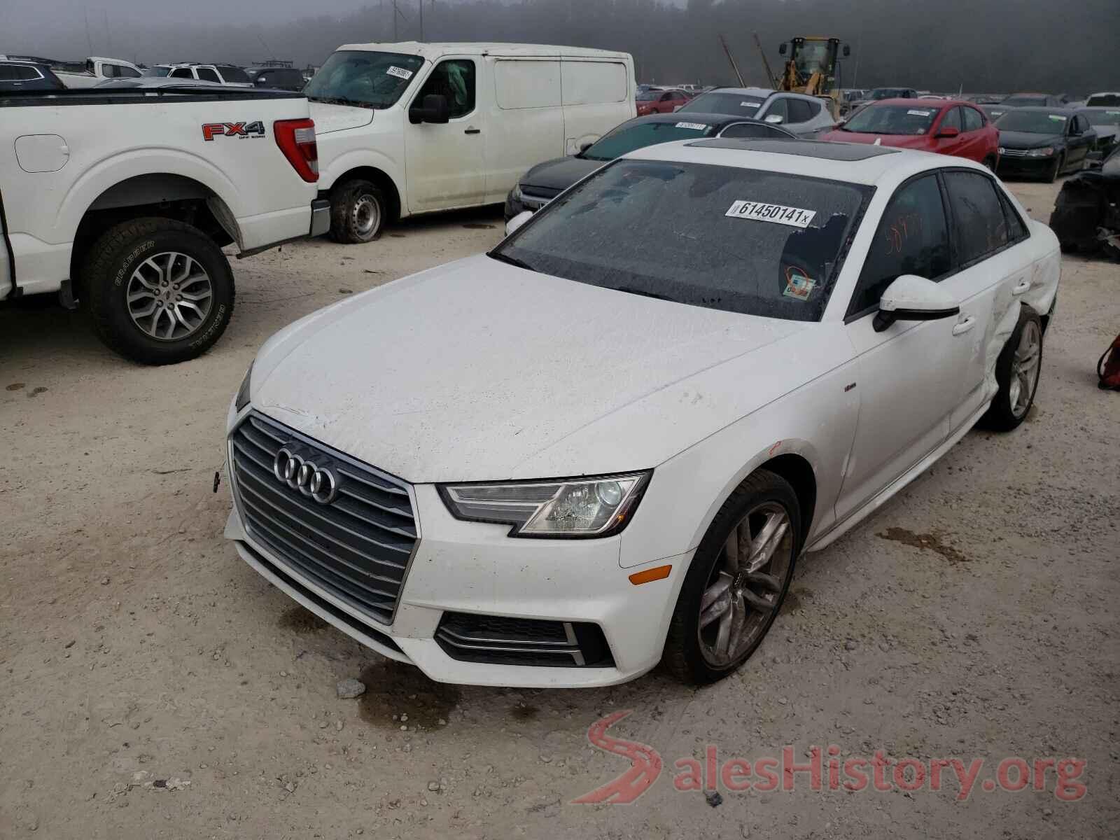 WAUKMAF44HN055026 2017 AUDI A4