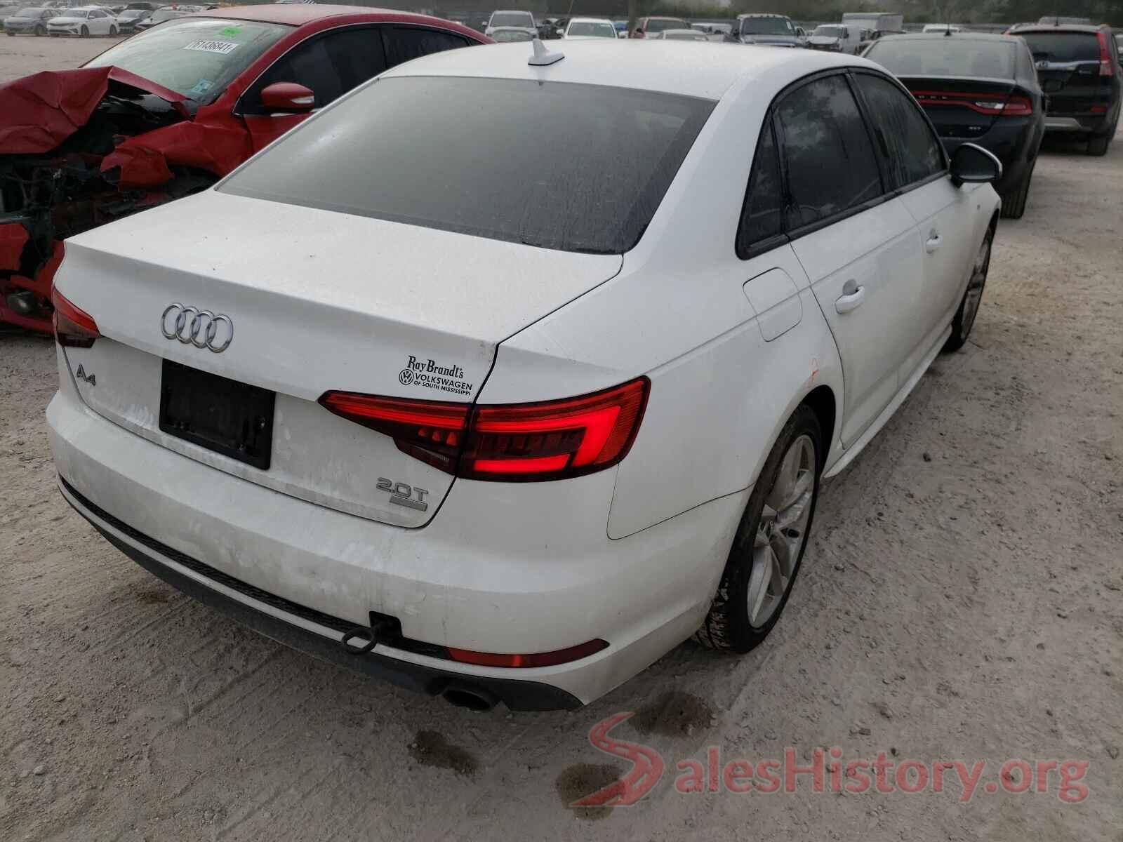 WAUKMAF44HN055026 2017 AUDI A4