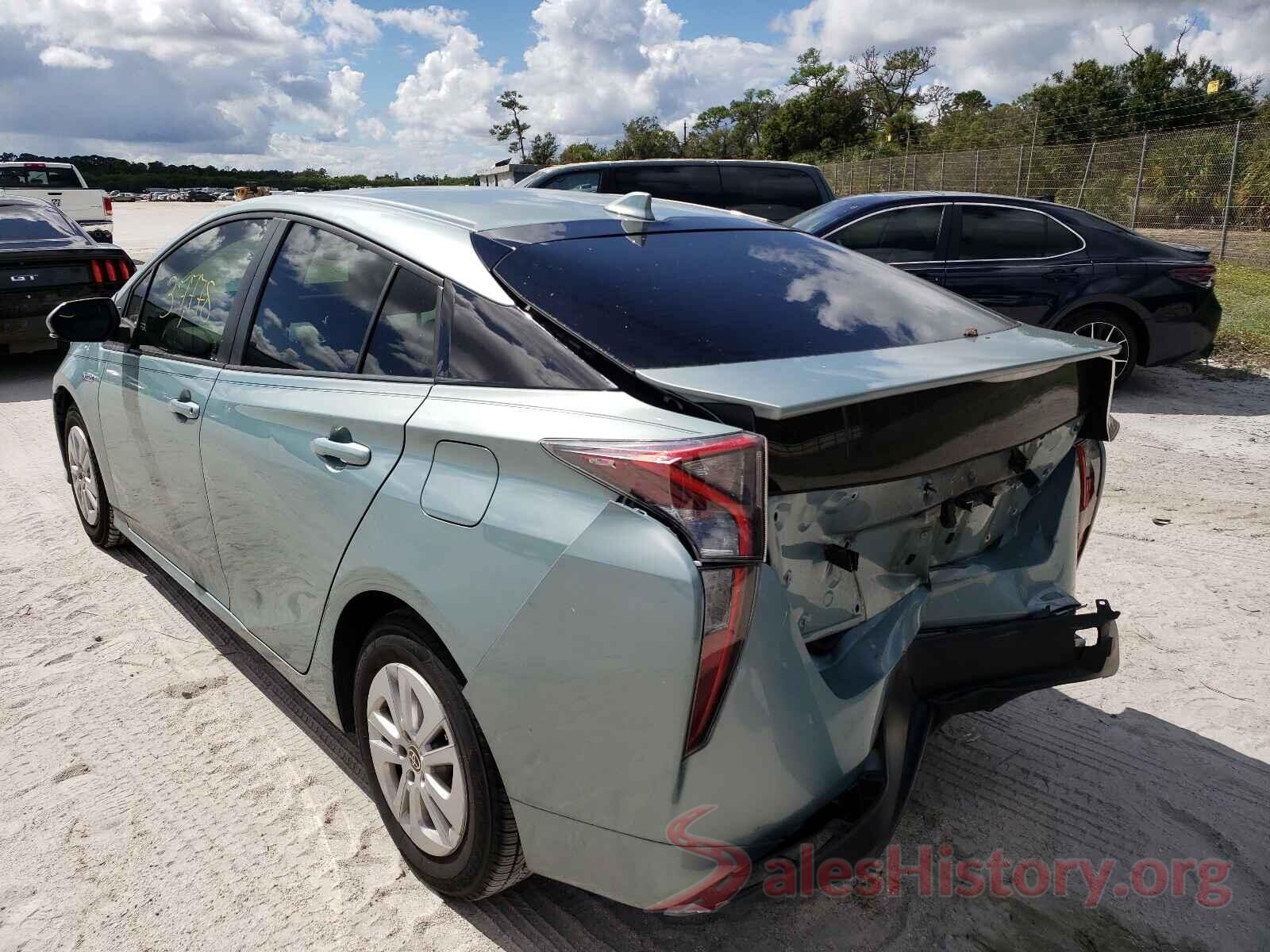 JTDKBRFU7J3066398 2018 TOYOTA PRIUS