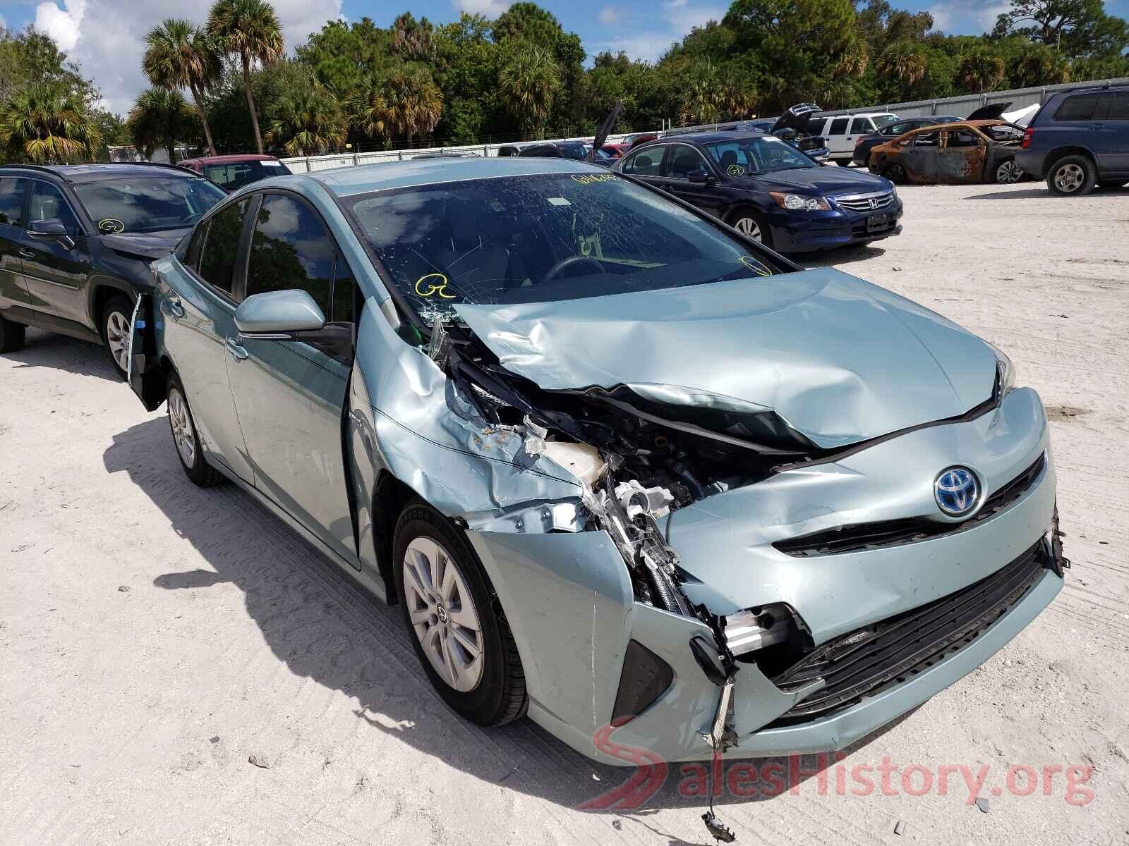 JTDKBRFU7J3066398 2018 TOYOTA PRIUS