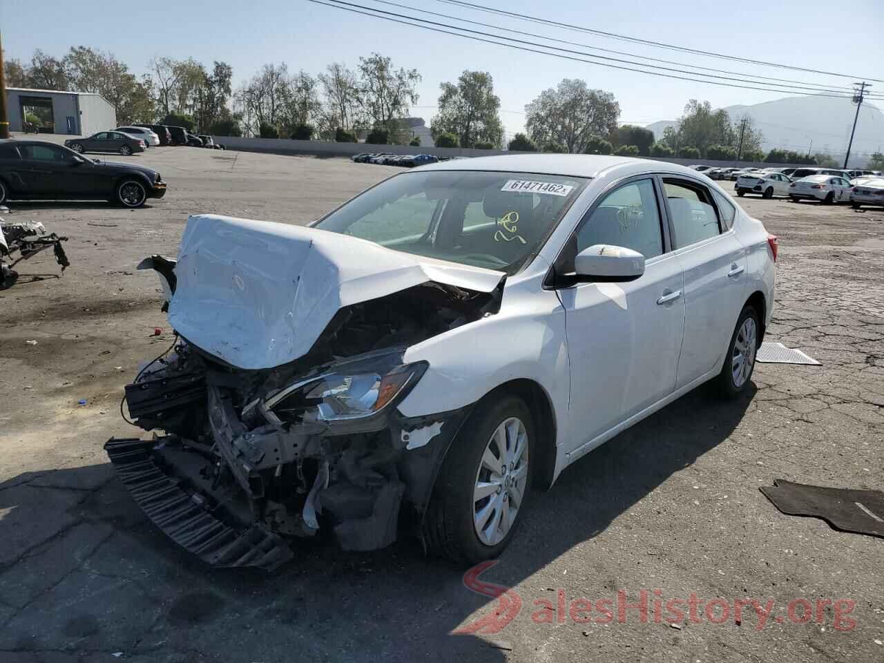 3N1AB7AP8KY401844 2019 NISSAN SENTRA