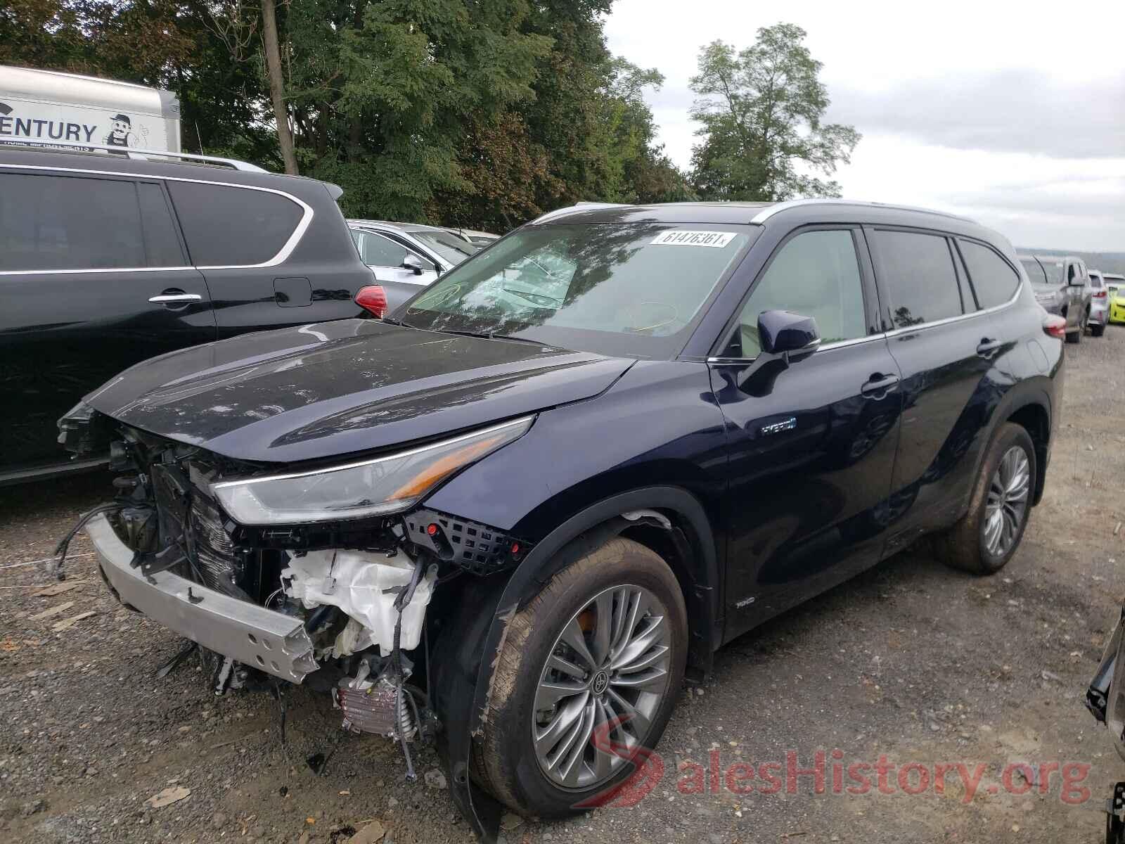 5TDEBRCH4MS029347 2021 TOYOTA HIGHLANDER