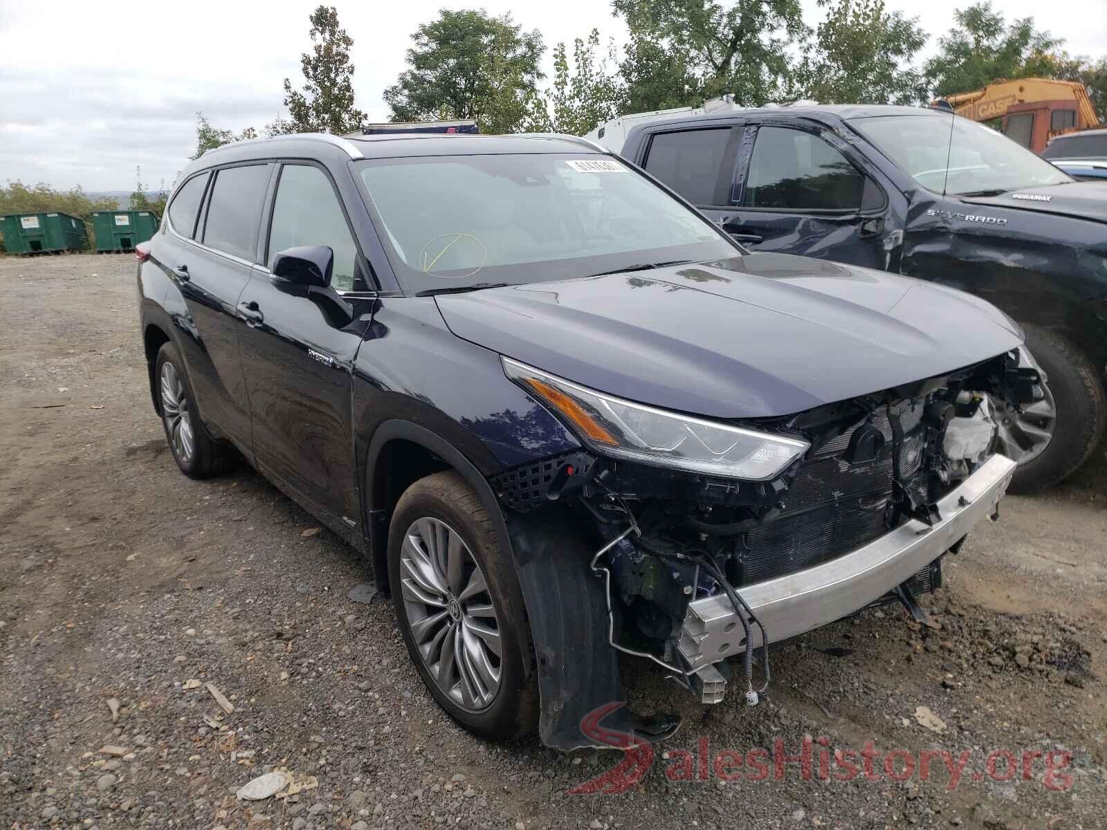 5TDEBRCH4MS029347 2021 TOYOTA HIGHLANDER