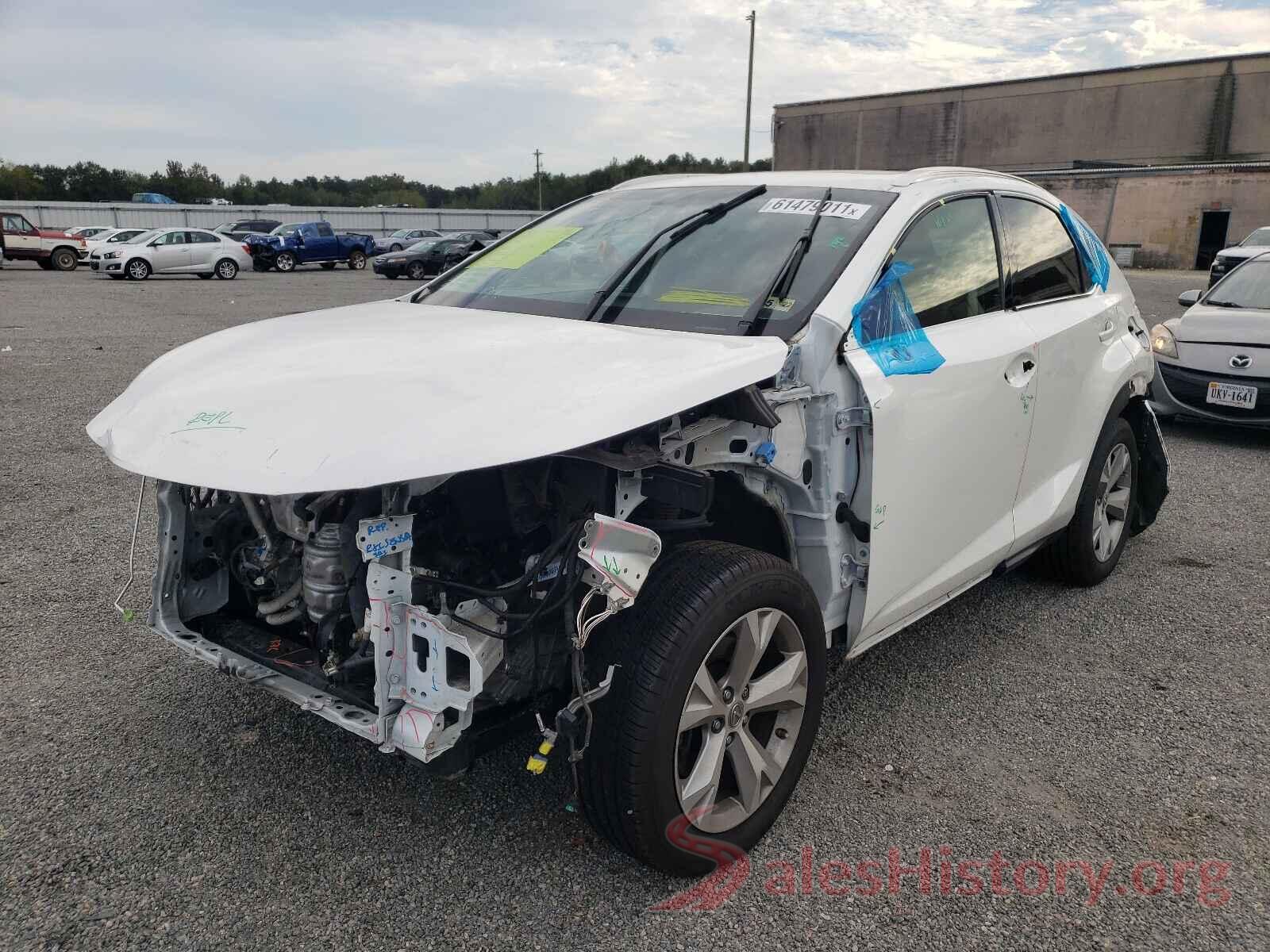 JTJBARBZ1H2100126 2017 LEXUS NX